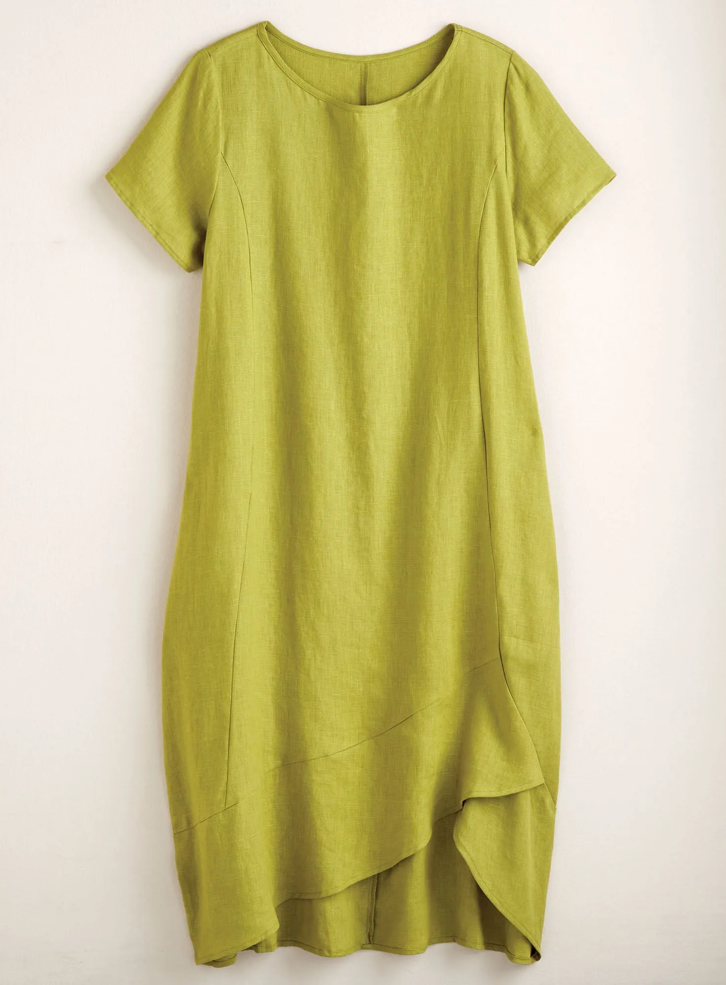 Essential US Linen Drop-Waist Dress