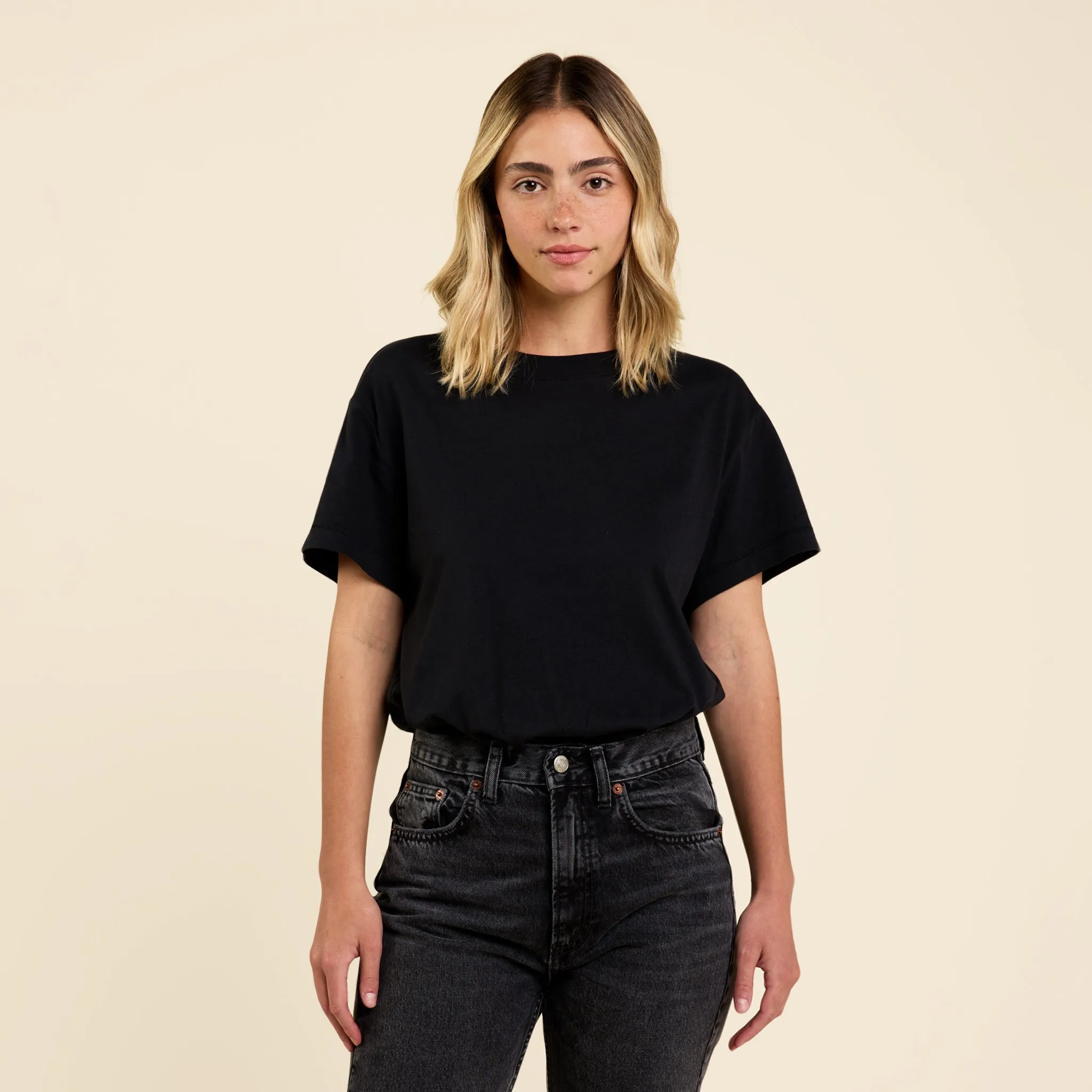 Everyday T-Shirt Bodysuit | Black