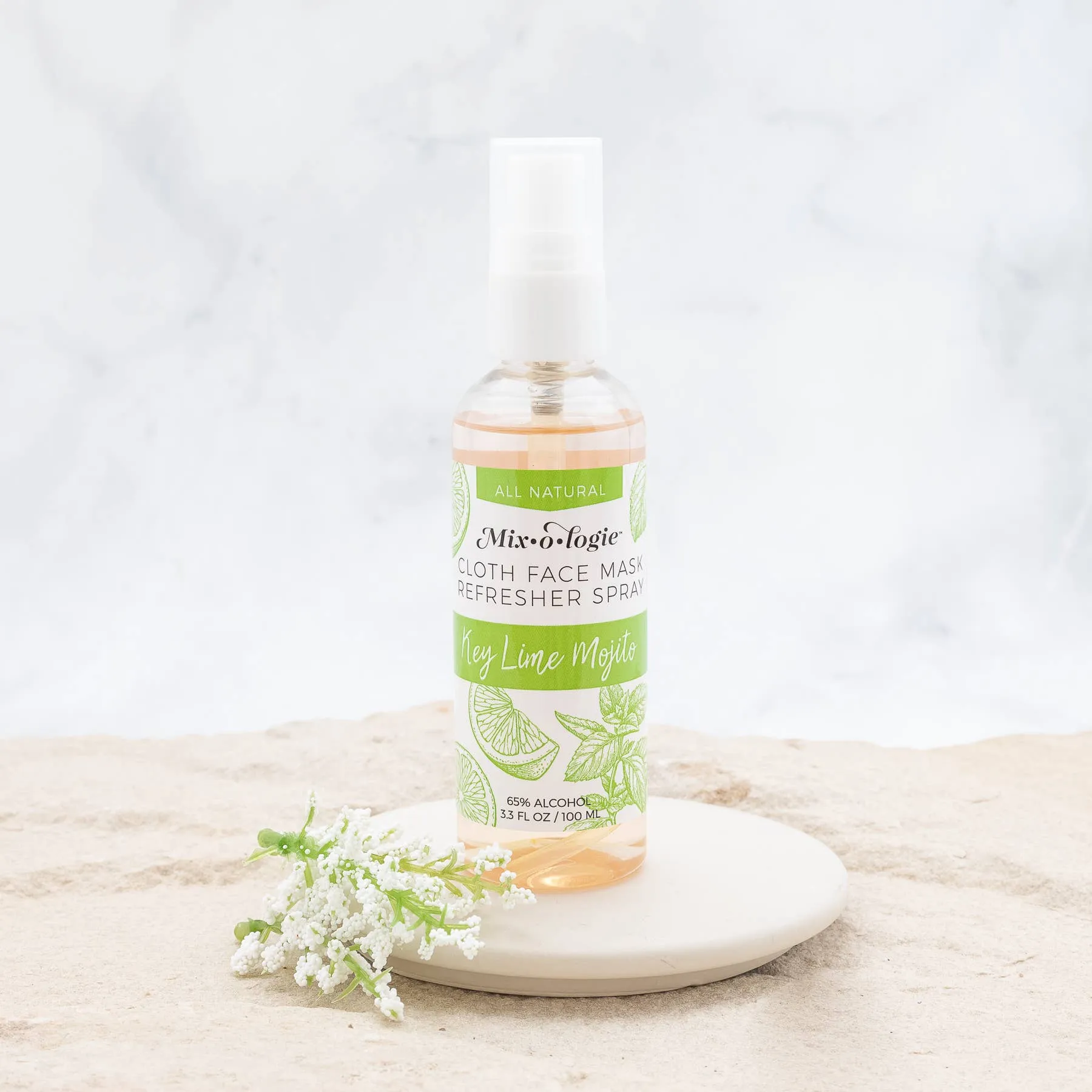 Face Mask Refresher Spray -  Key Lime Mojito Scent