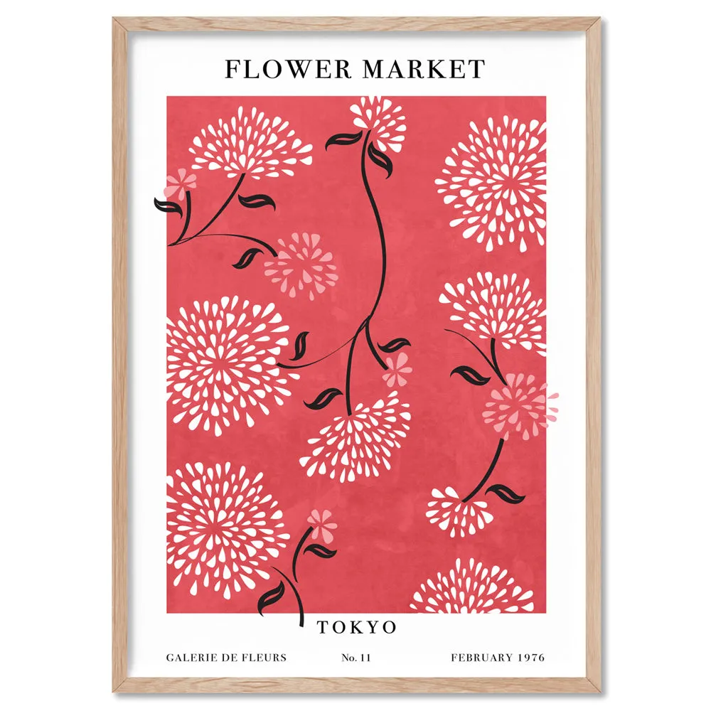 Flower Market | Tokyo - Art Print