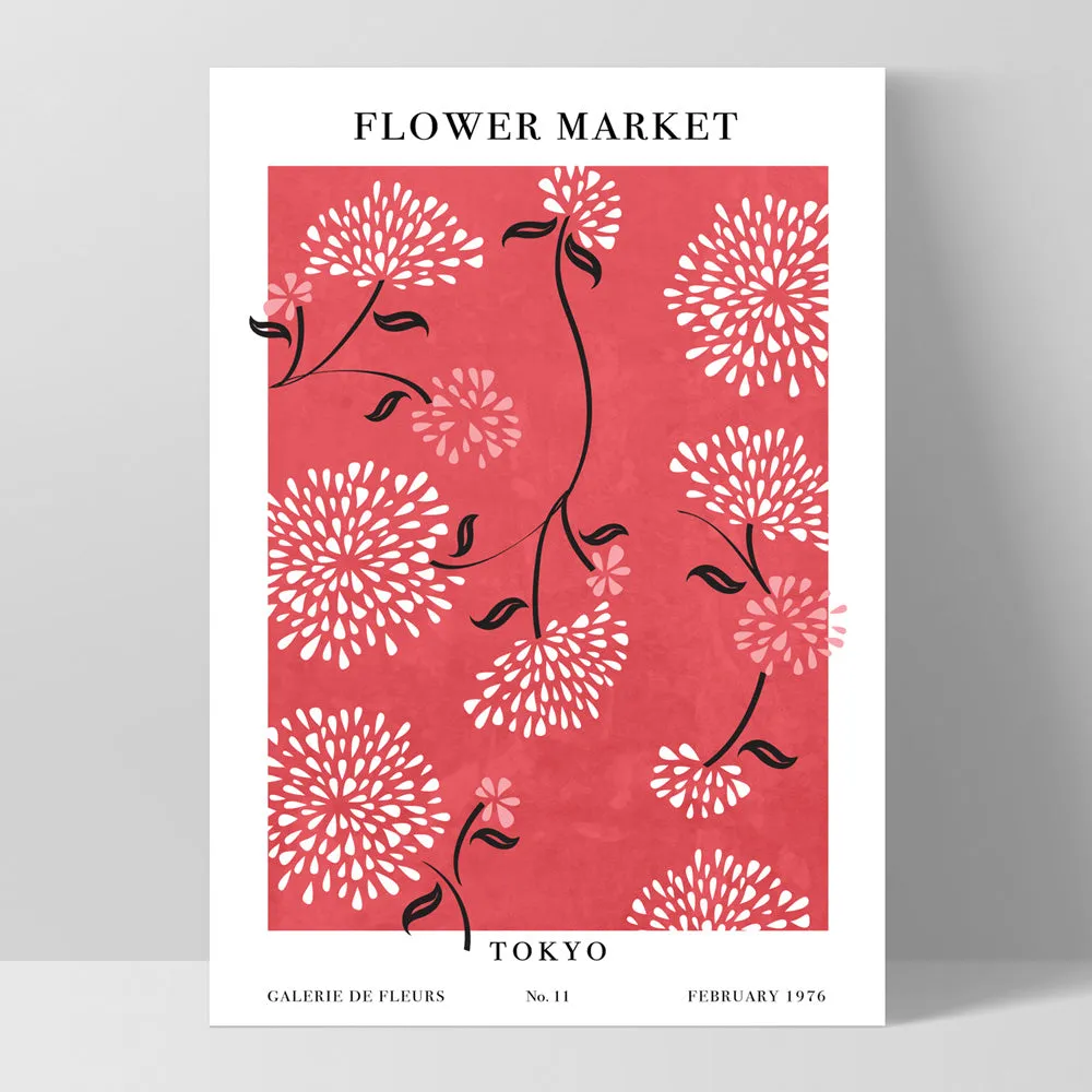 Flower Market | Tokyo - Art Print