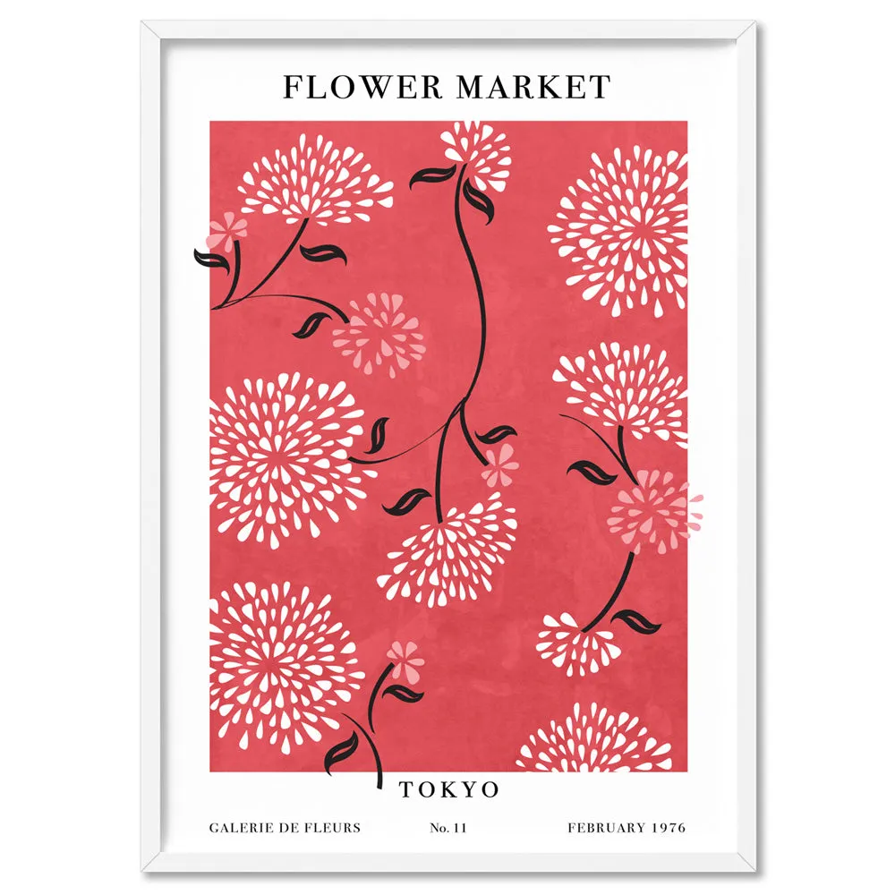 Flower Market | Tokyo - Art Print