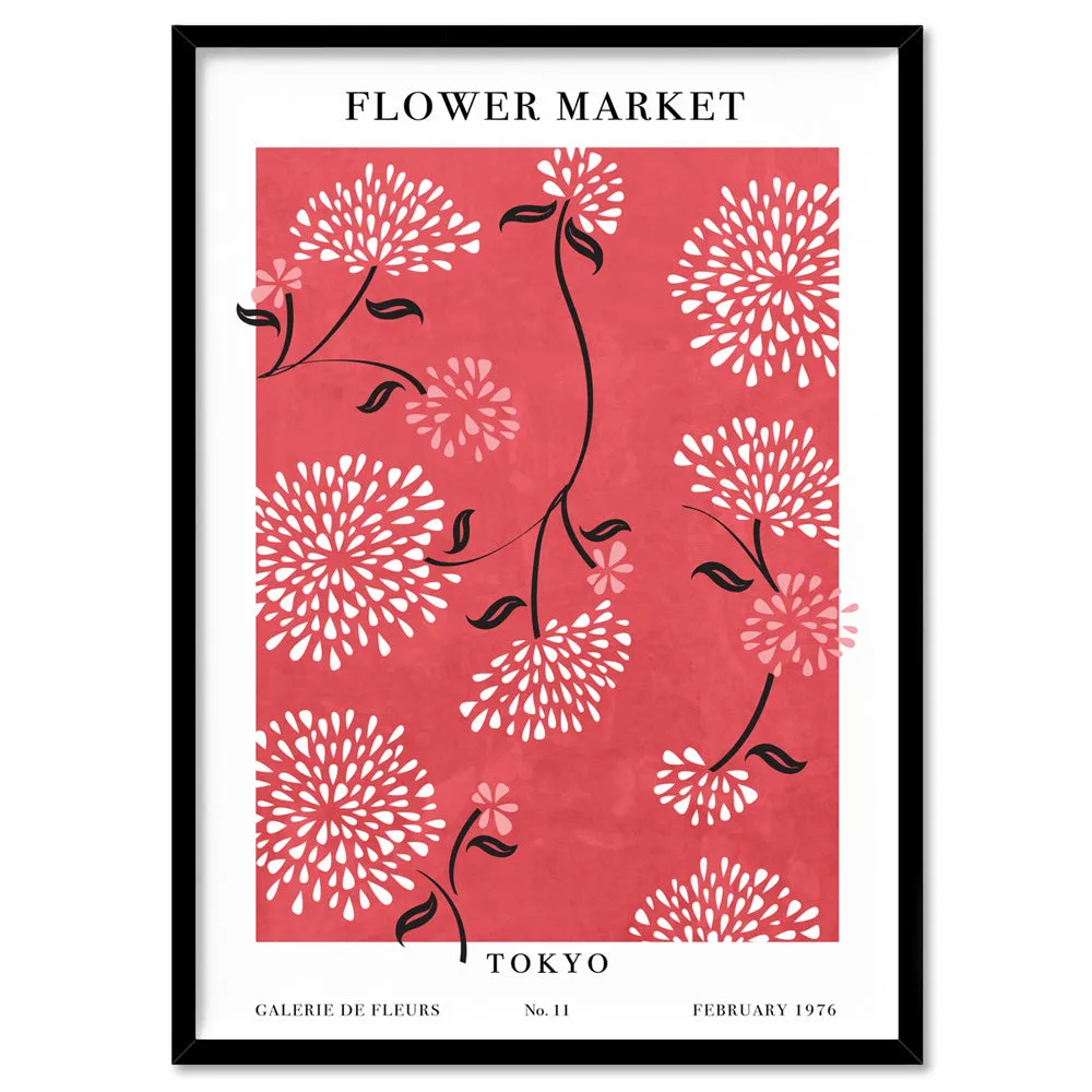 Flower Market | Tokyo - Art Print