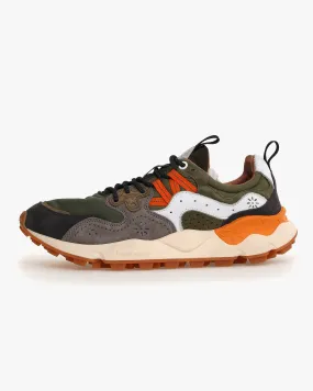 Flower Mountain Yamano 3 Suede & Nylon - Anthracite / Khaki