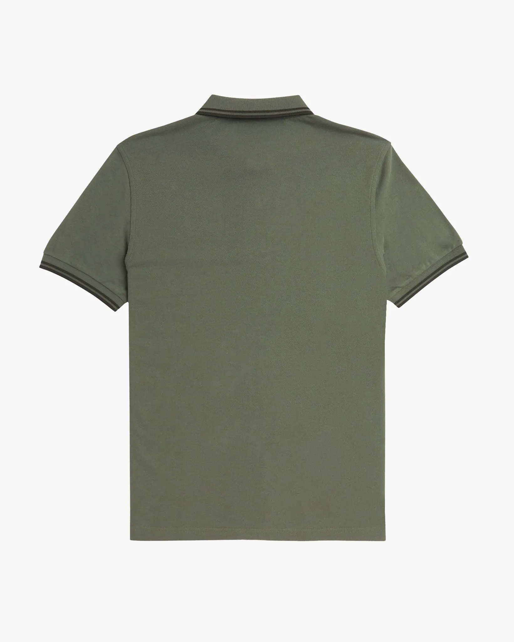 Fred Perry Twin Tipped Polo Shirt - Laurel Wreath Green / Night Green