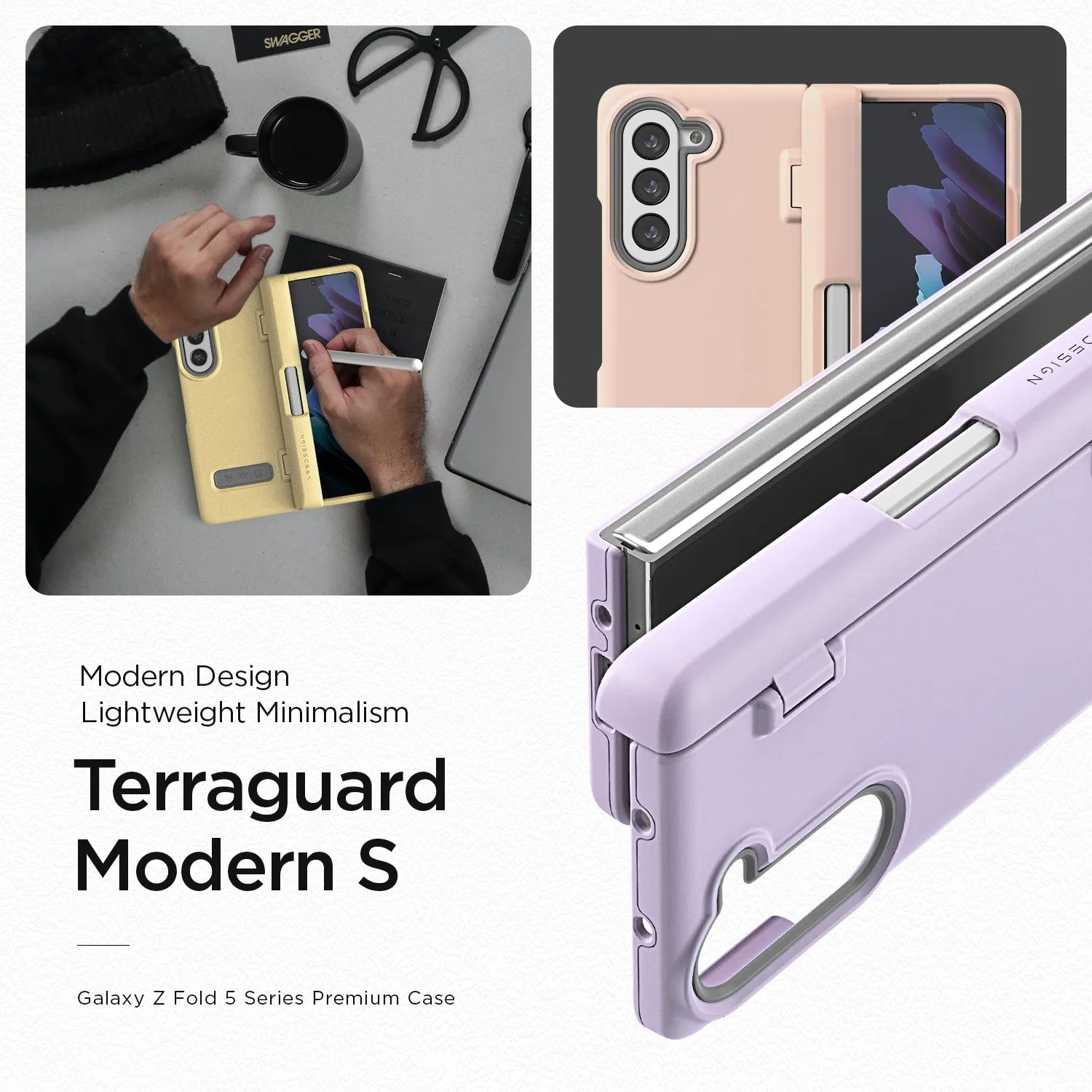 Galaxy Z Fold 5 5G Case Terra Guard Modern series