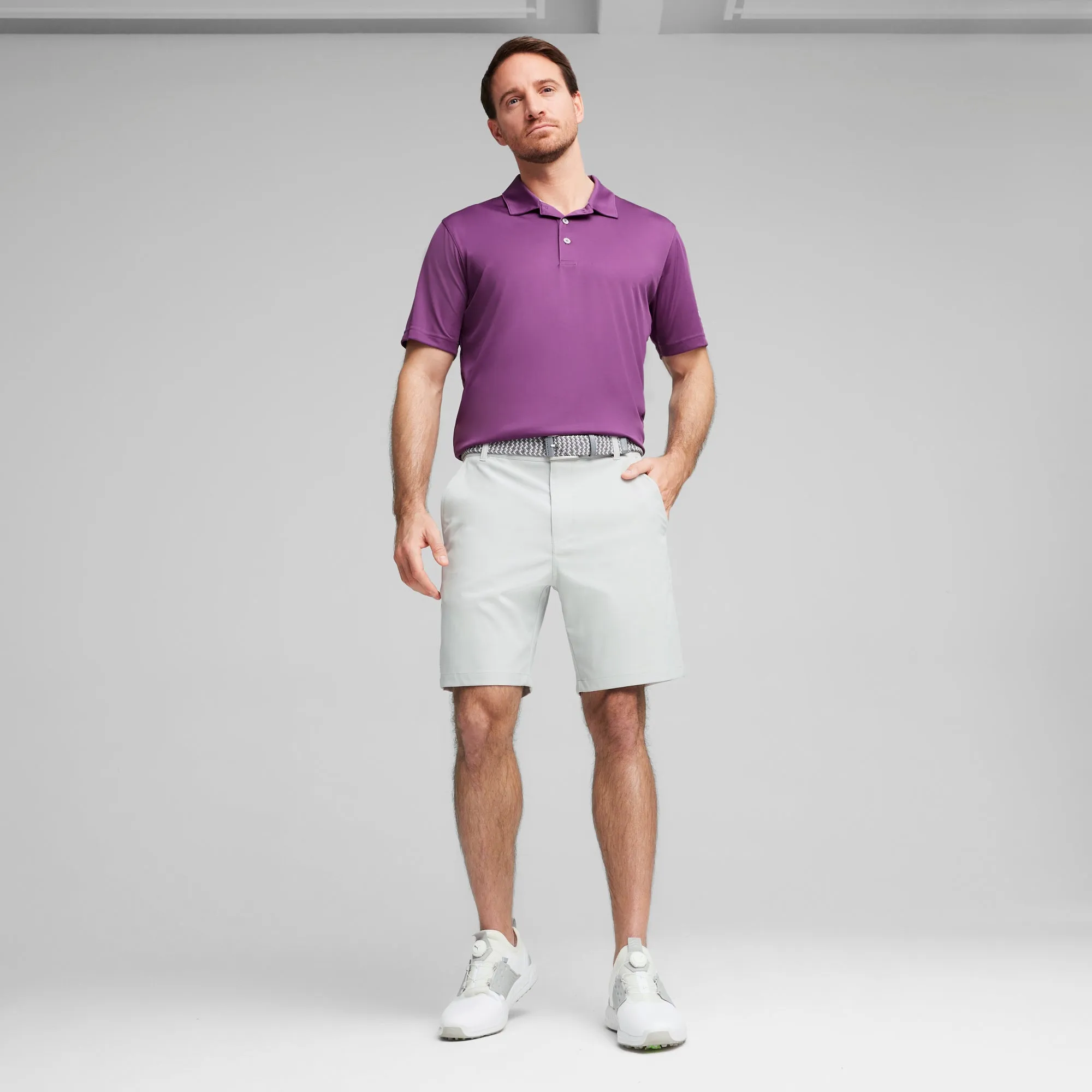 Gamer Golf Polo | Crushed Berry