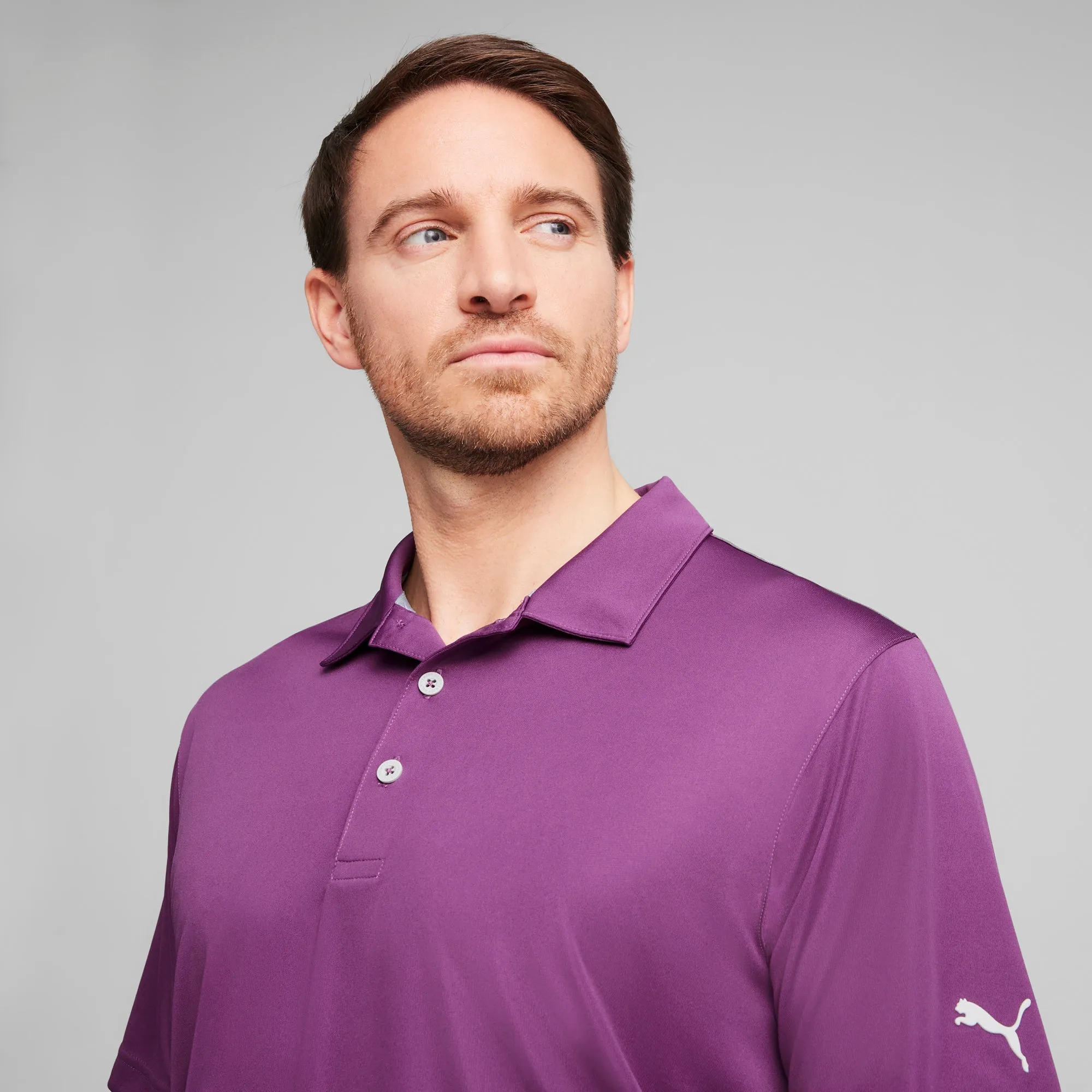 Gamer Golf Polo | Crushed Berry