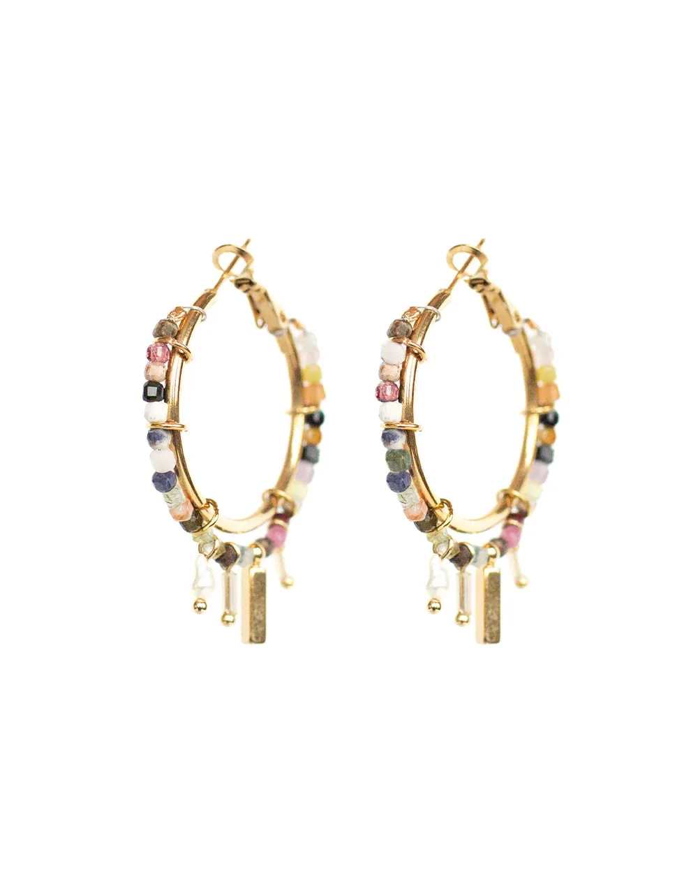 Gemma Earring in Gold