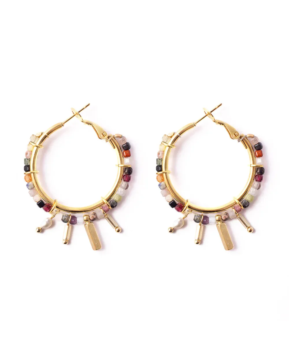 Gemma Earring in Gold