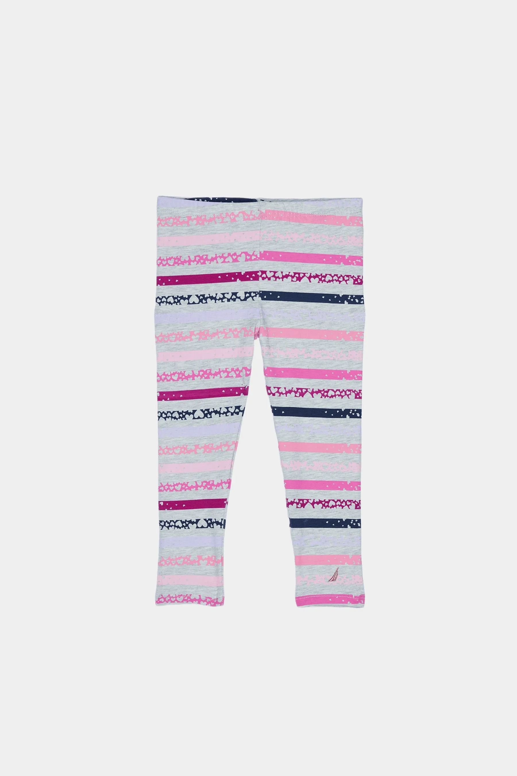 Girls Multi Stripe Leggings