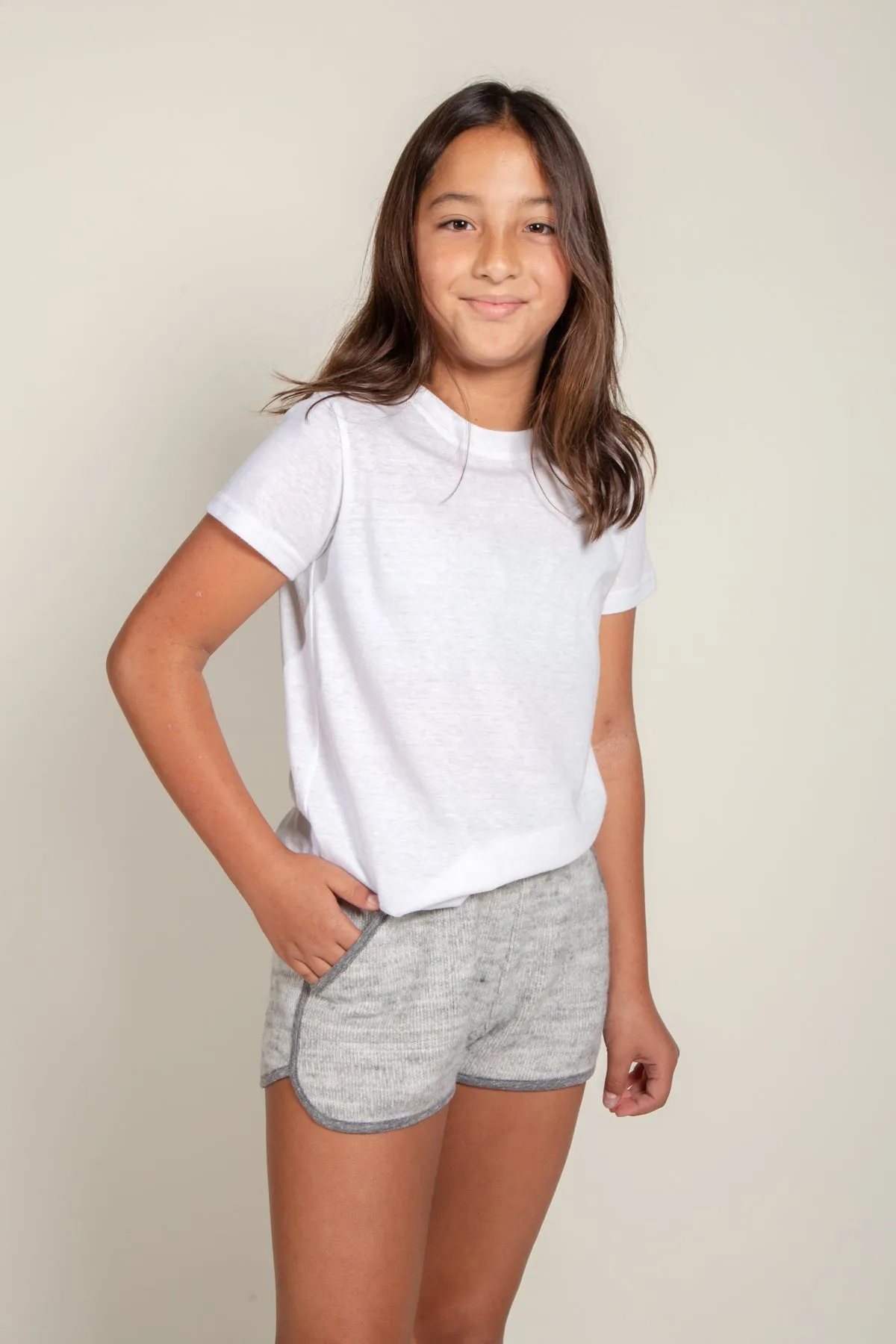 Girl's Soft Knit Short