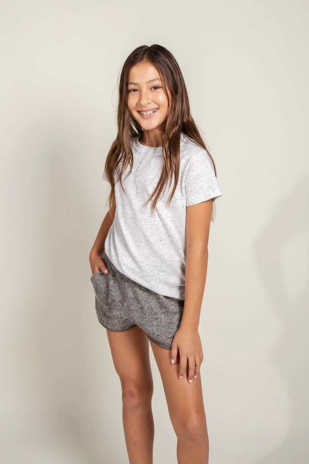 Girl's Soft Knit Short