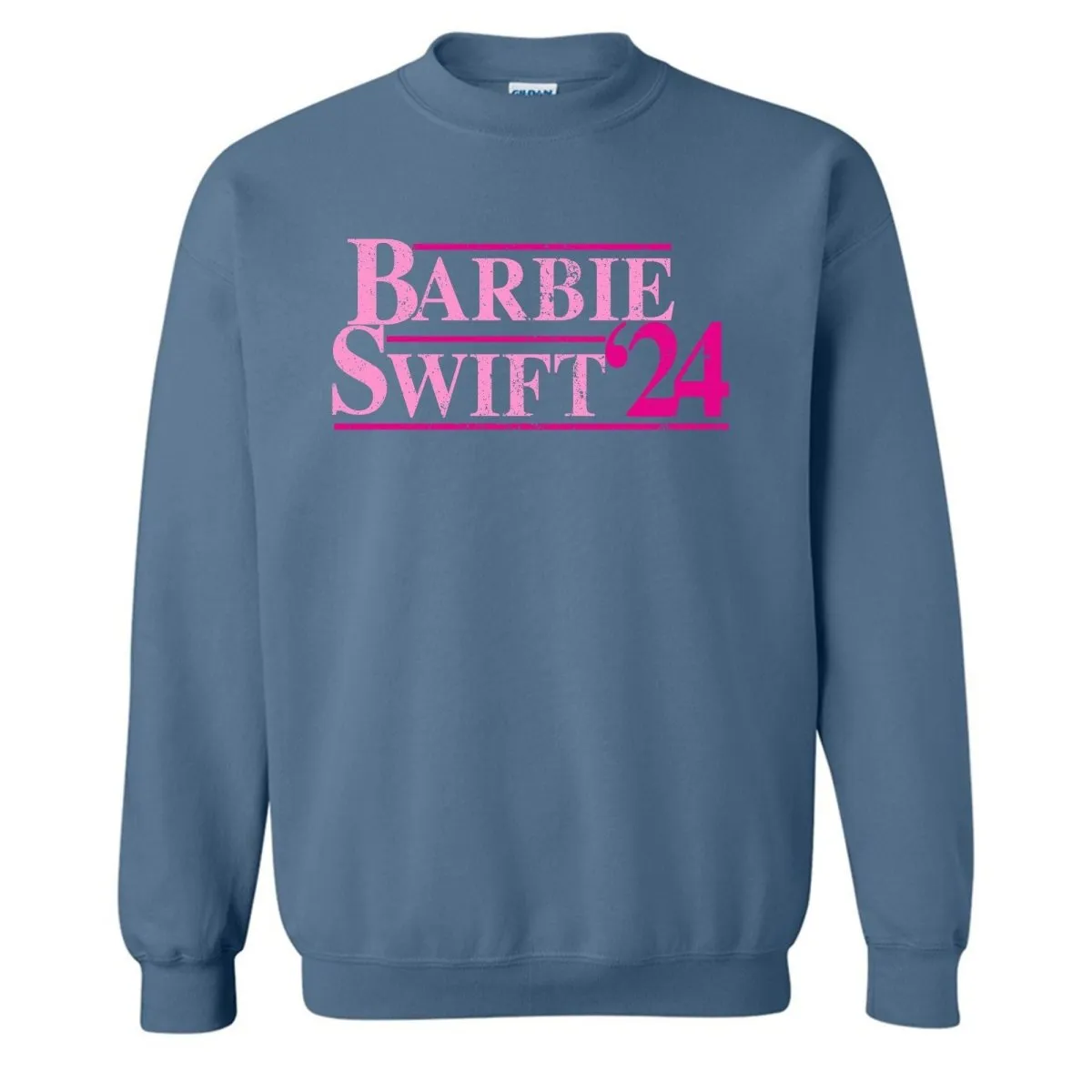 'Girly Campaign '24' Crewneck Sweatshirt