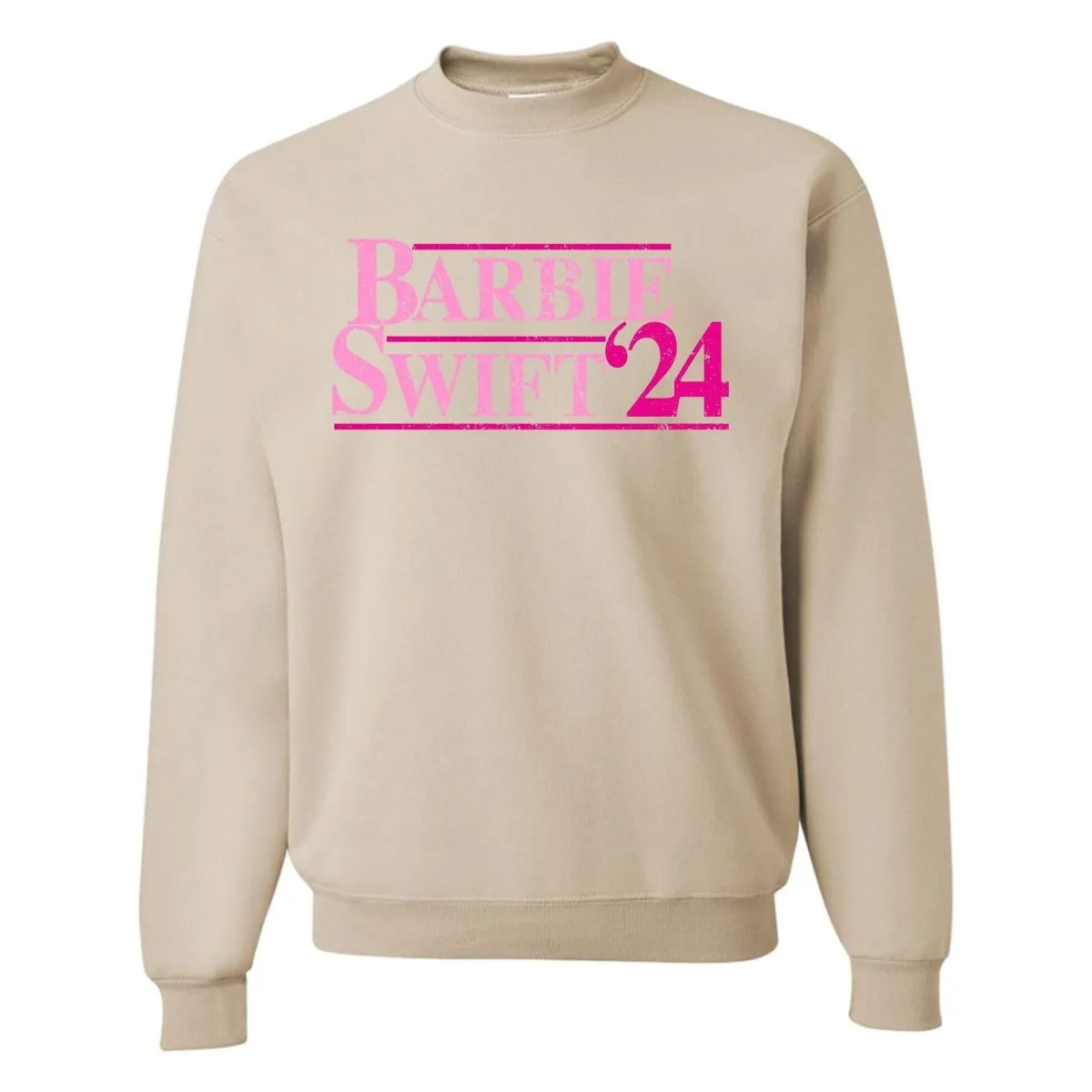 'Girly Campaign '24' Crewneck Sweatshirt