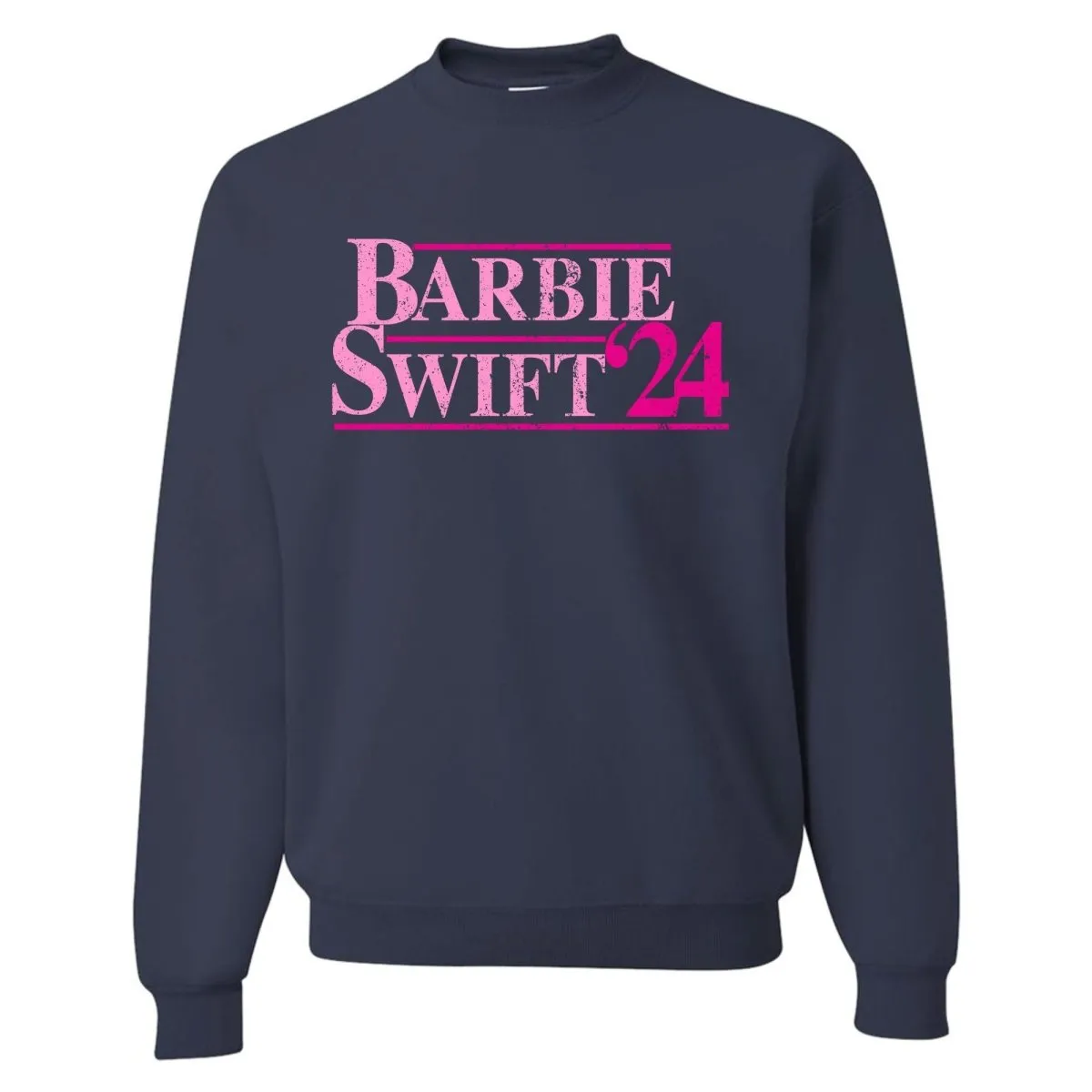 'Girly Campaign '24' Crewneck Sweatshirt