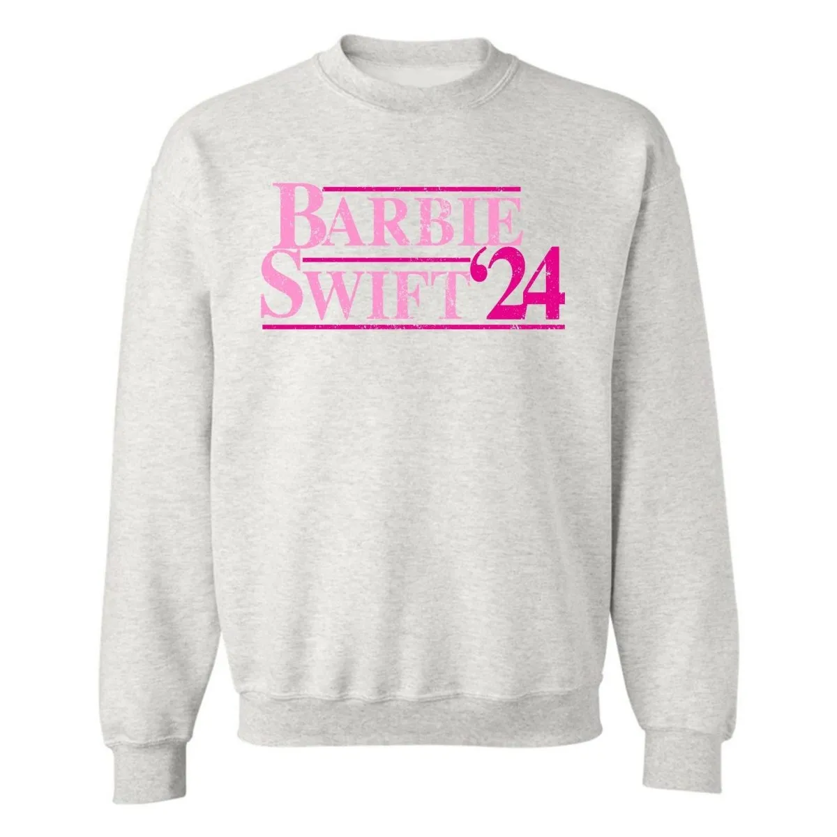 'Girly Campaign '24' Crewneck Sweatshirt