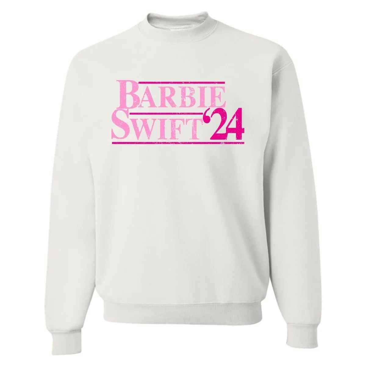 'Girly Campaign '24' Crewneck Sweatshirt