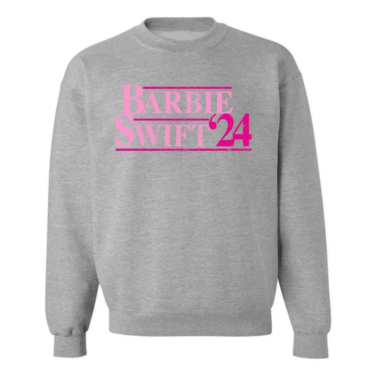 'Girly Campaign '24' Crewneck Sweatshirt