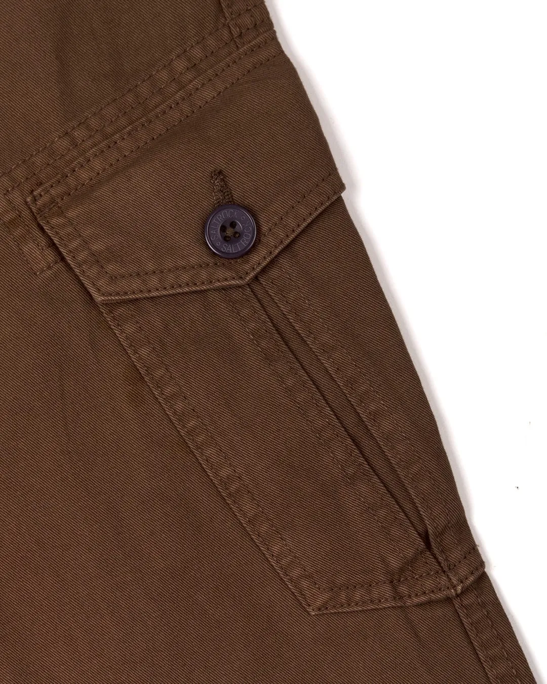 Godrevy 2 - Mens Cargo Trousers - Brown