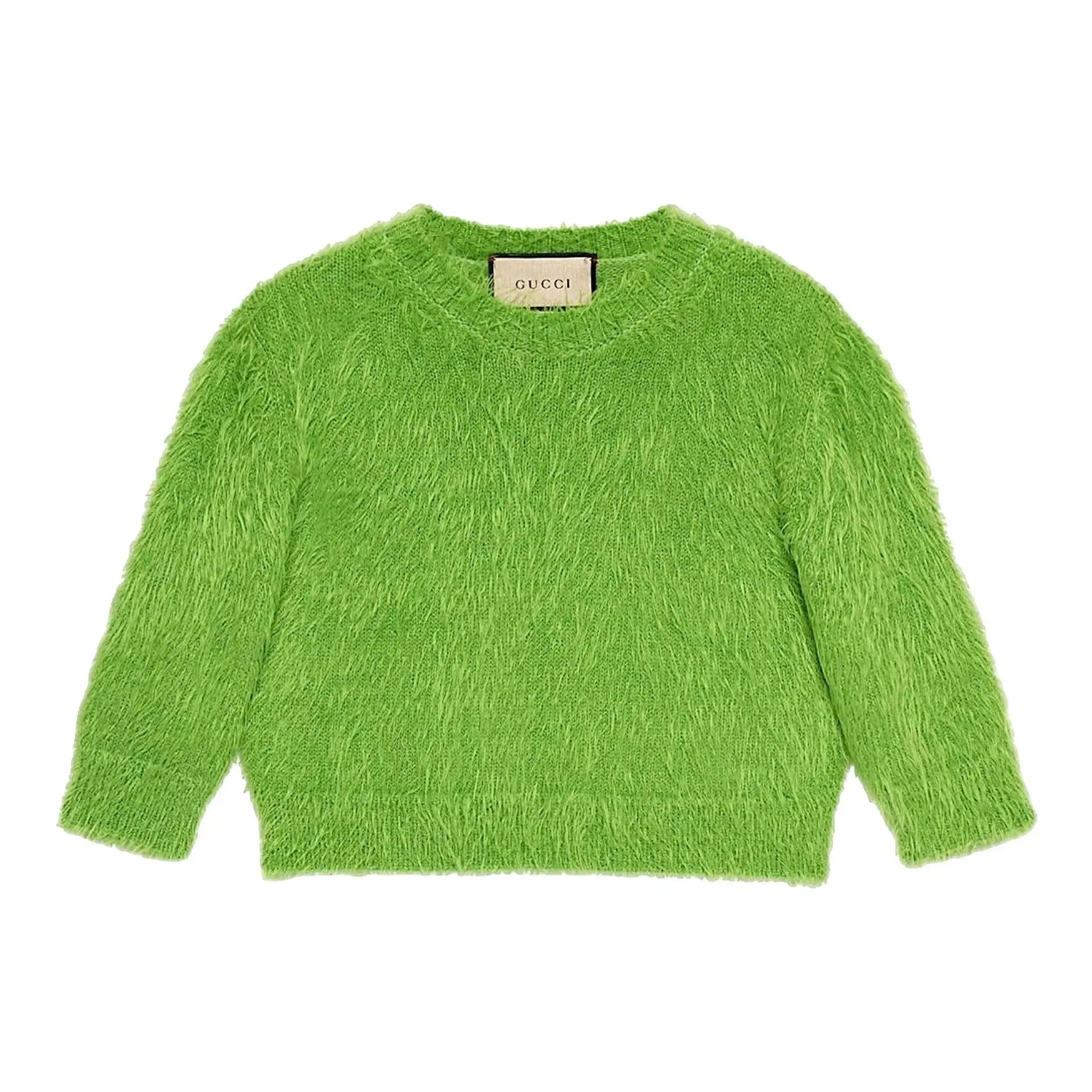 Gucci Brushed Wool Knit Sweater