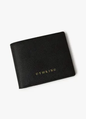 Gym King Debossed Wallet - Black