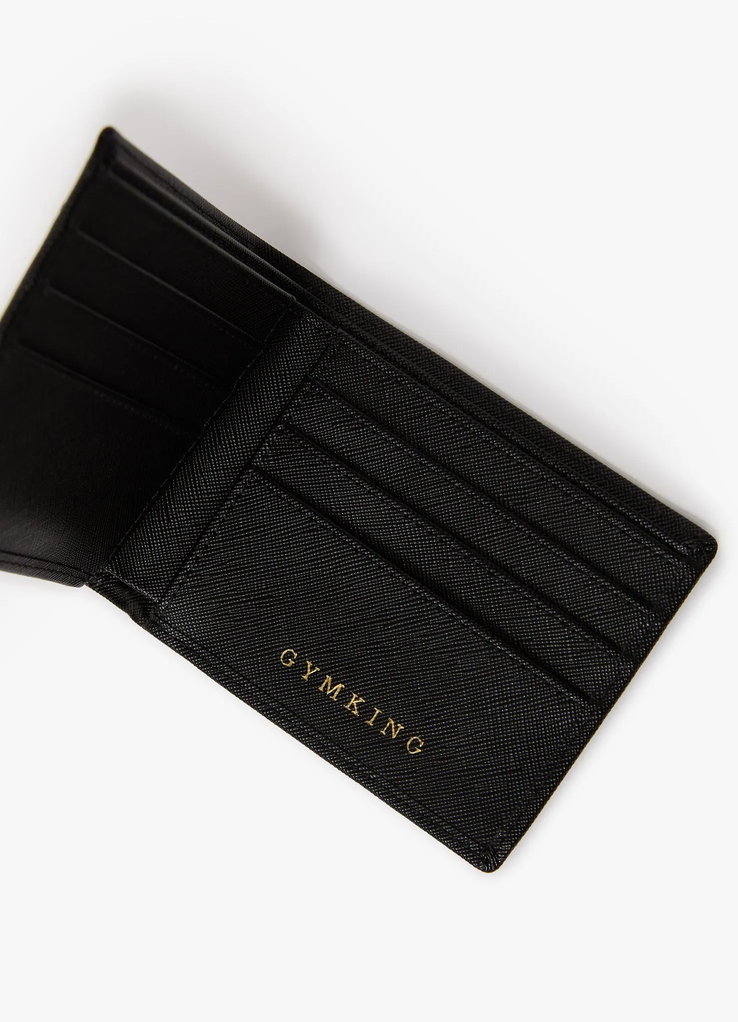 Gym King Debossed Wallet - Black