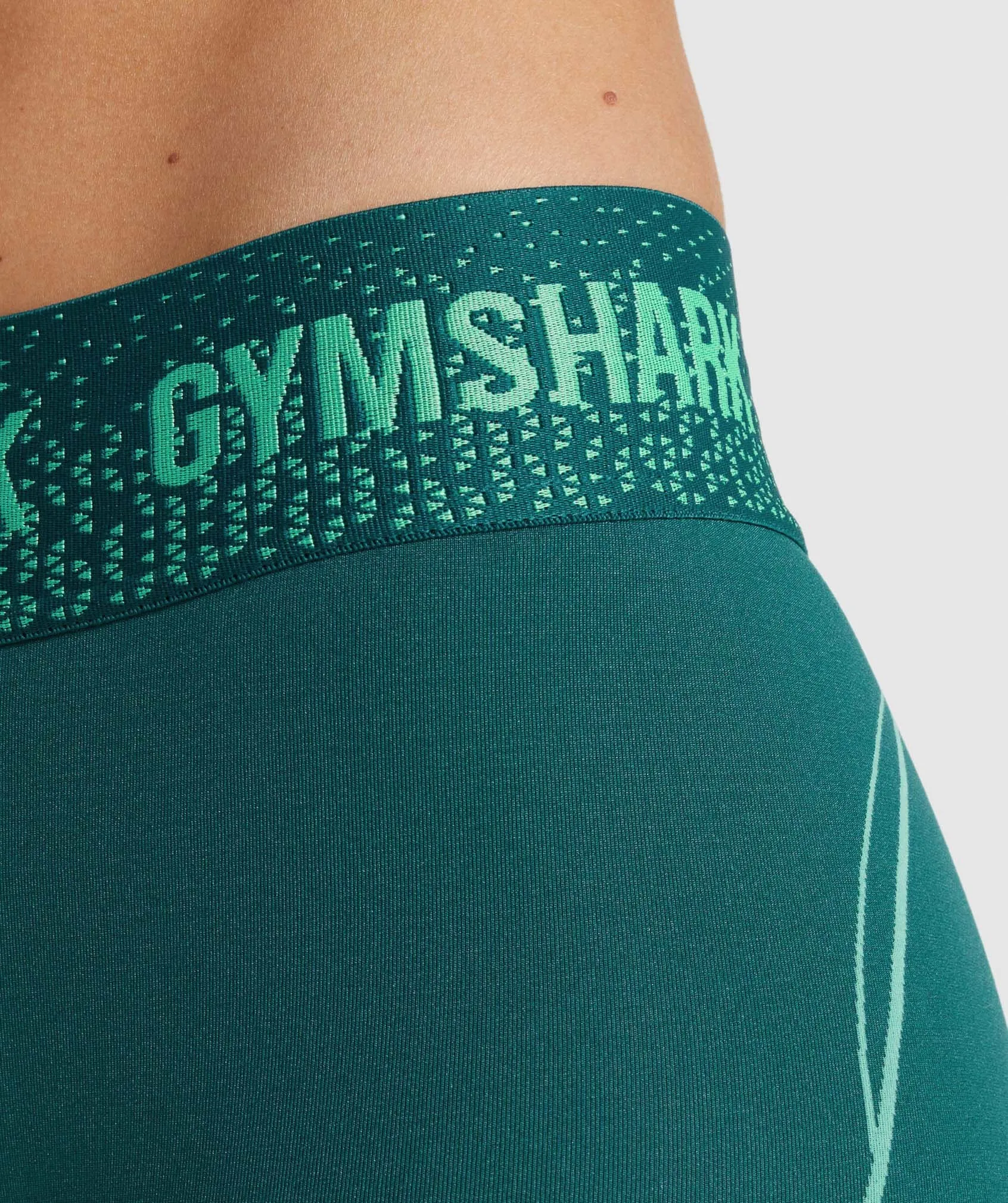 Gymshark Apex Seamless Low Rise Shorts - Teal