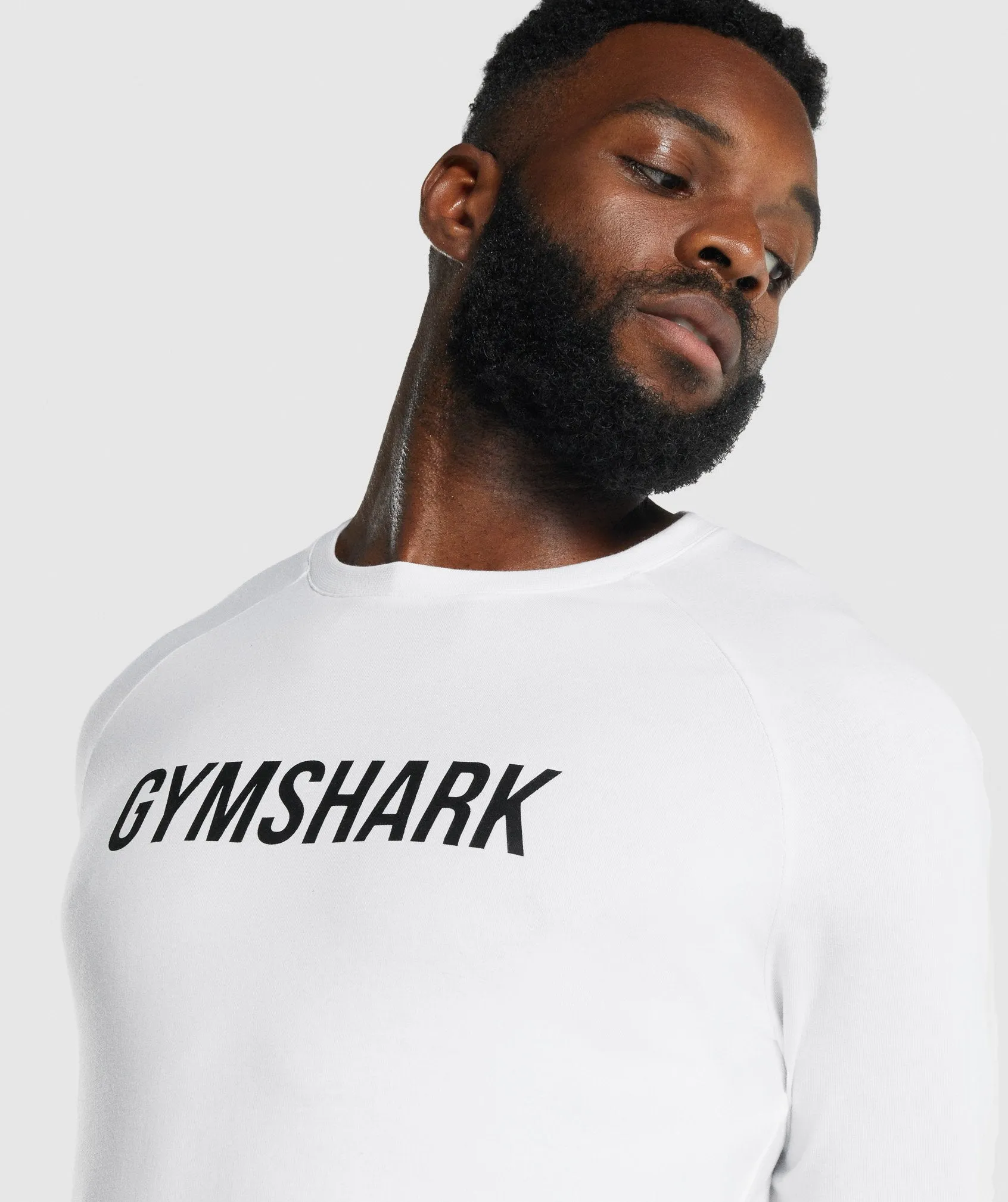 Gymshark Apollo Long Sleeve T-Shirt - White