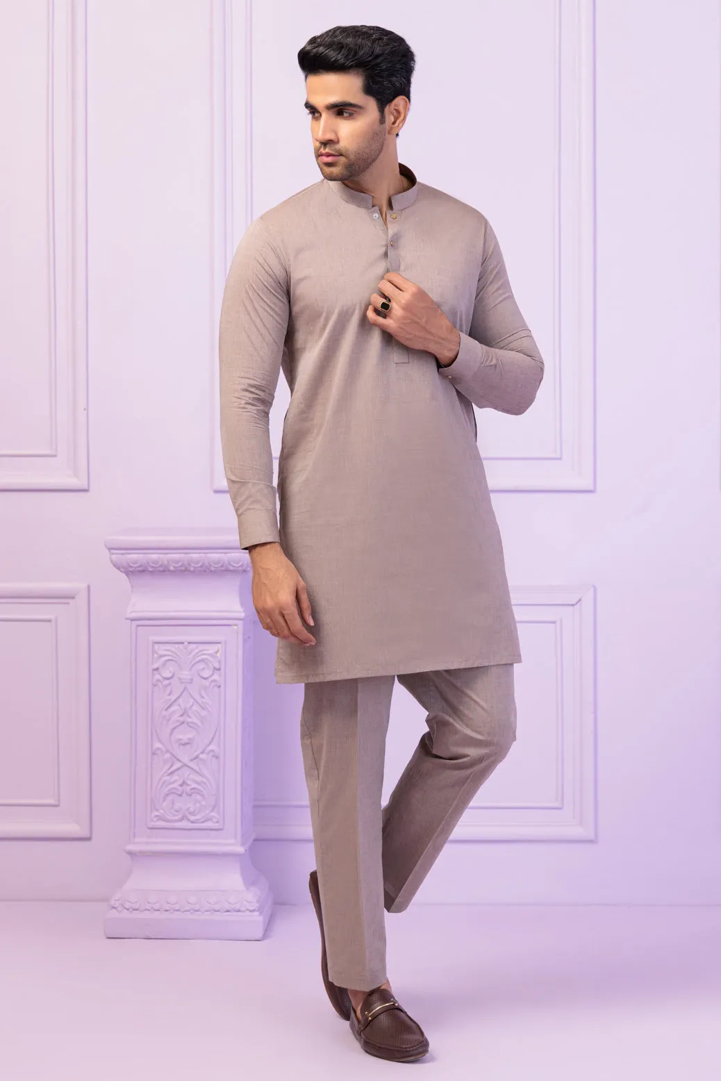 HAZEL-YARN DYED-KURTA TROUSER - (KSS24-031) bin 38 M12