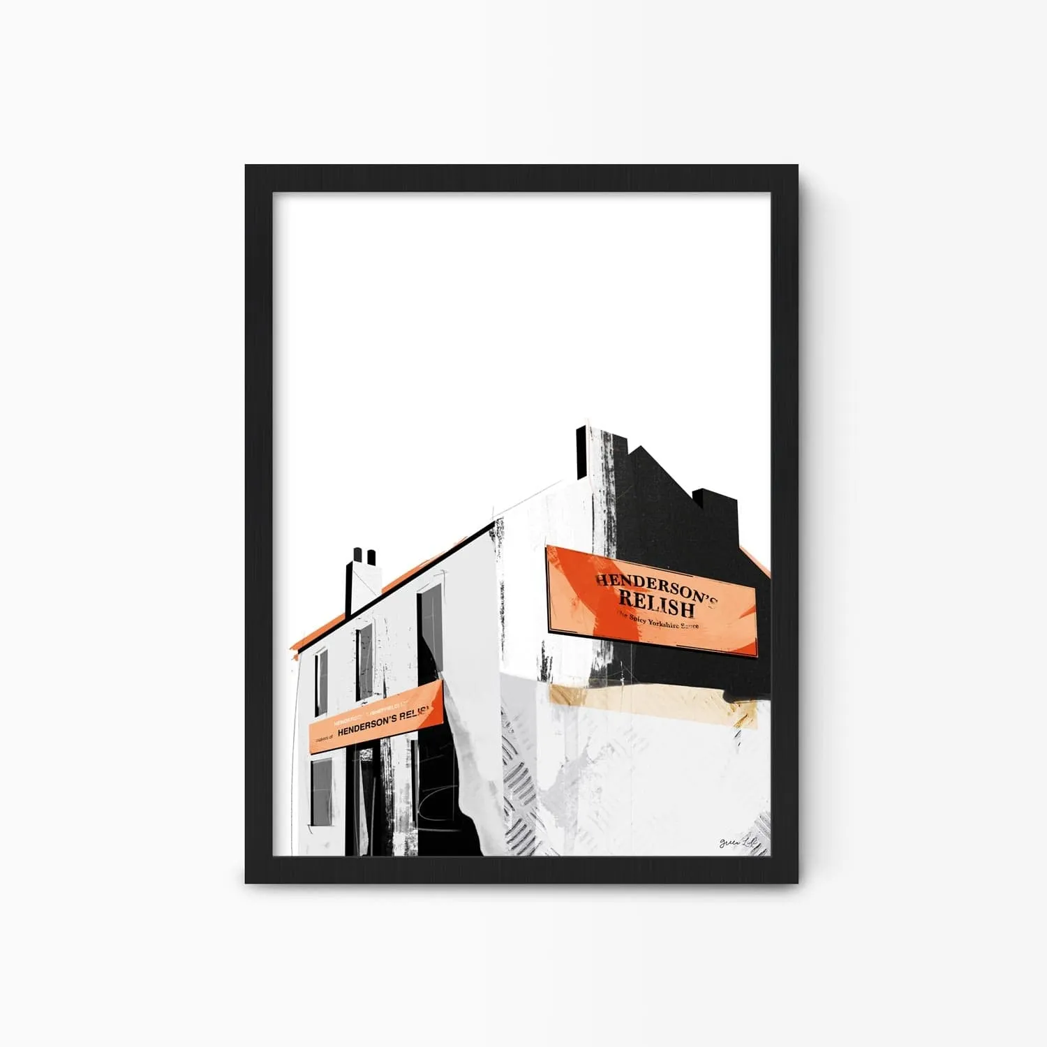 Henderson's Relish Factory Sheffield Print