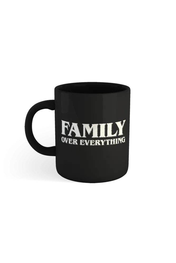 Joey Sasso Family Over Everything Mug