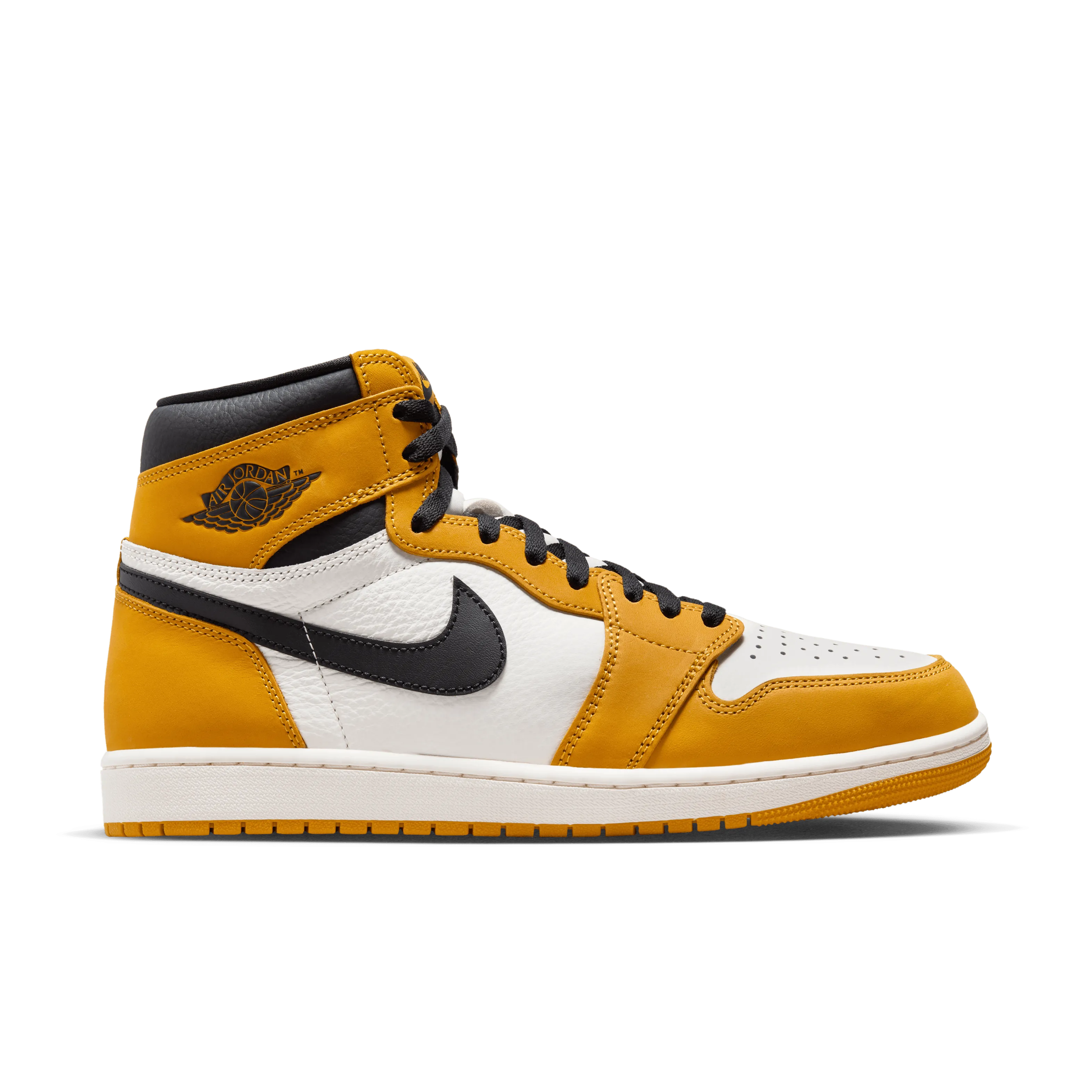 Jordan - Men - Air Jordan 1 Retro High OG - Yellow Ochre/Black