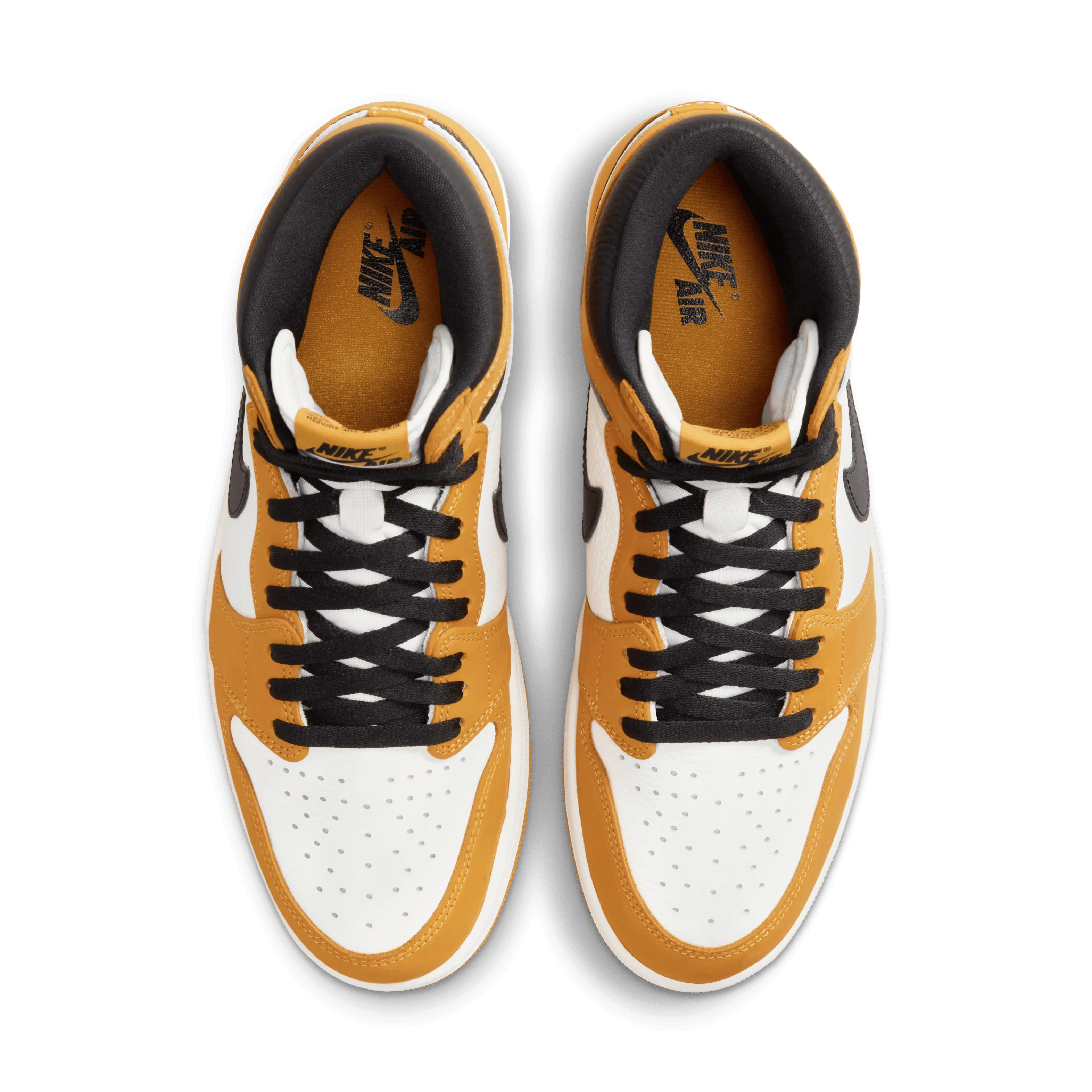 Jordan - Men - Air Jordan 1 Retro High OG - Yellow Ochre/Black