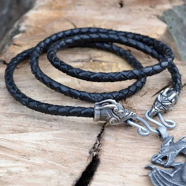 Jörmungandr Necklace - Pewter