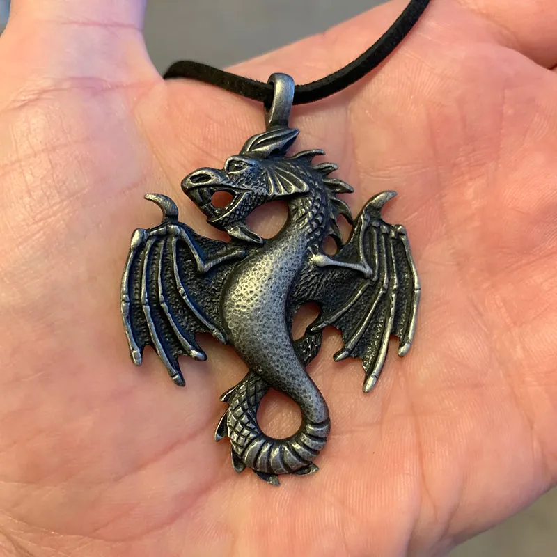 Jörmungandr Necklace - Pewter