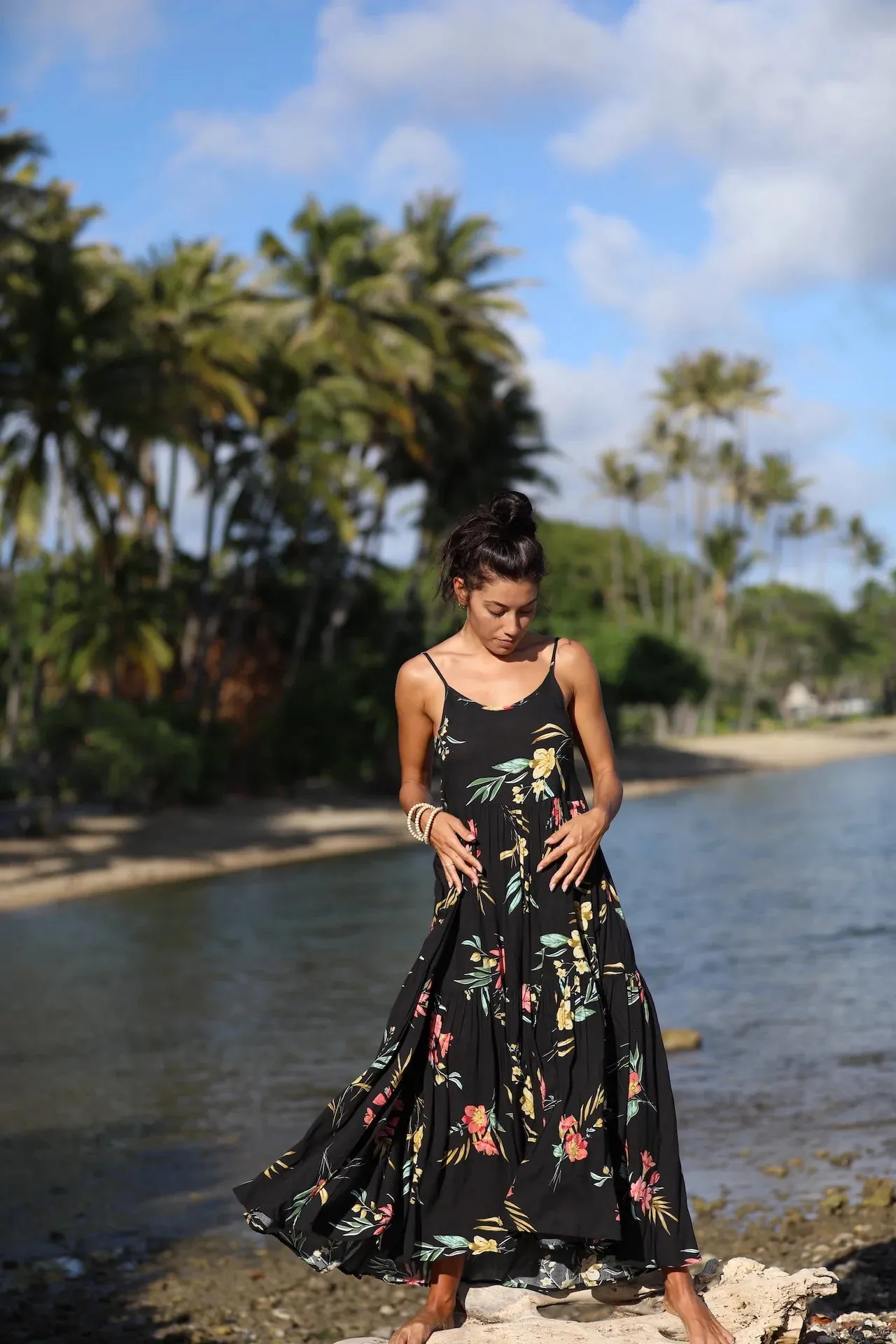 Ka'anapali Tiered Maxi Dress