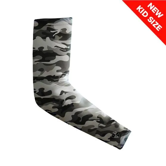 Kids Arm Shield | Grey Military Camo