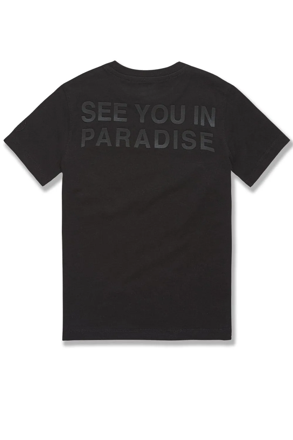 Kids Paradise Tonal T-Shirt (Black)