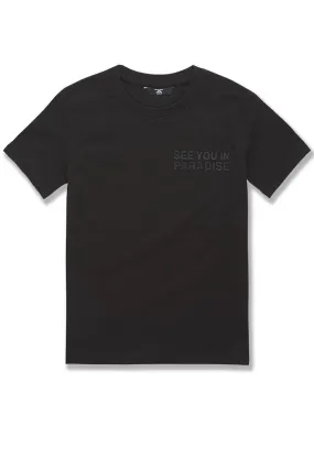 Kids Paradise Tonal T-Shirt (Black)