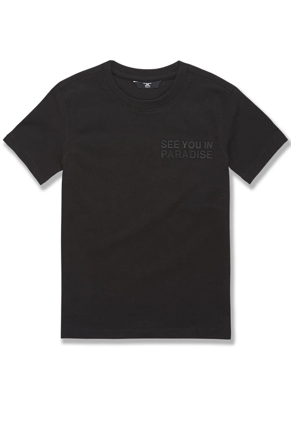 Kids Paradise Tonal T-Shirt (Black)