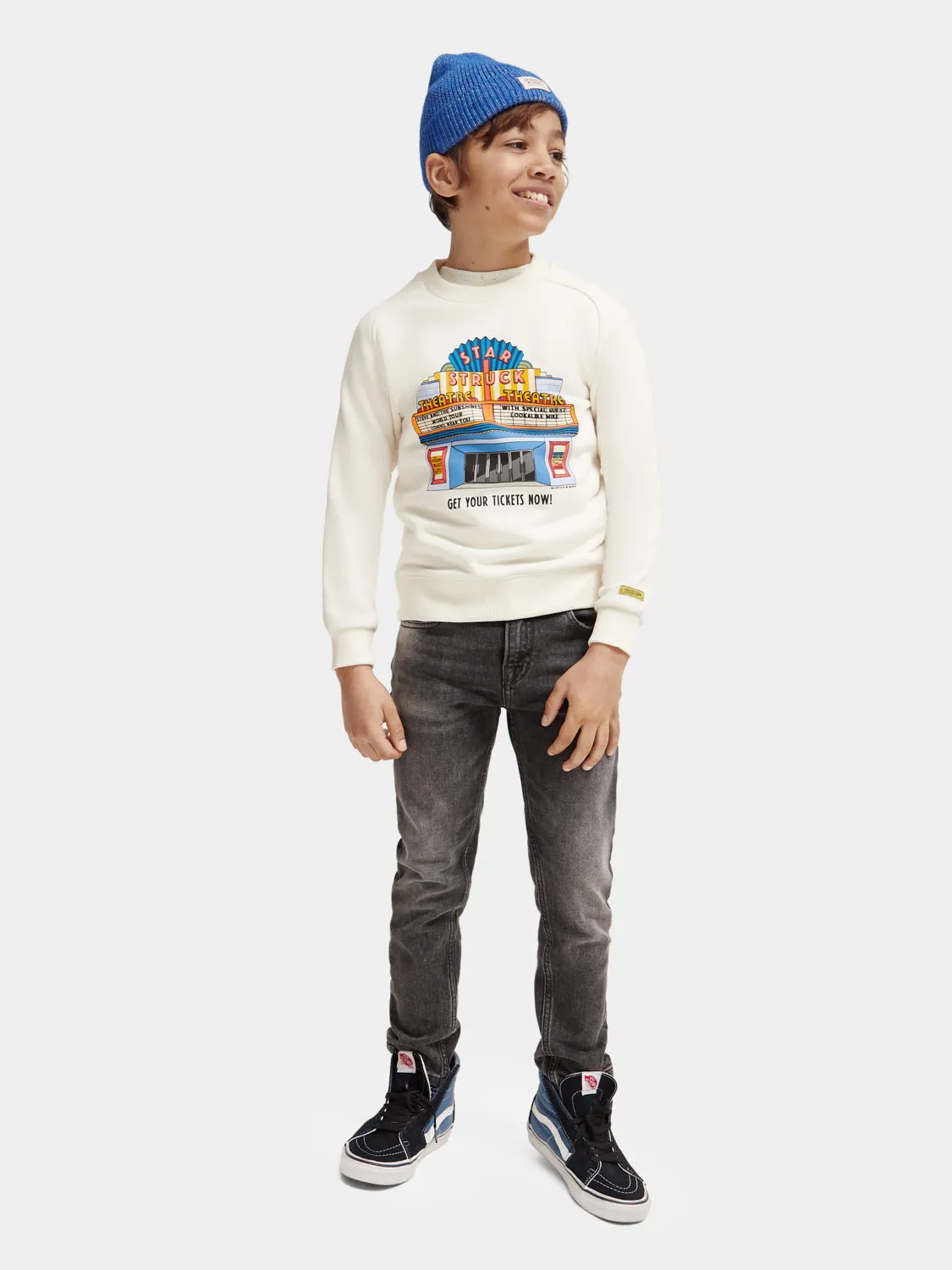 Kids - Relaxed-fit artwork sweatshirt