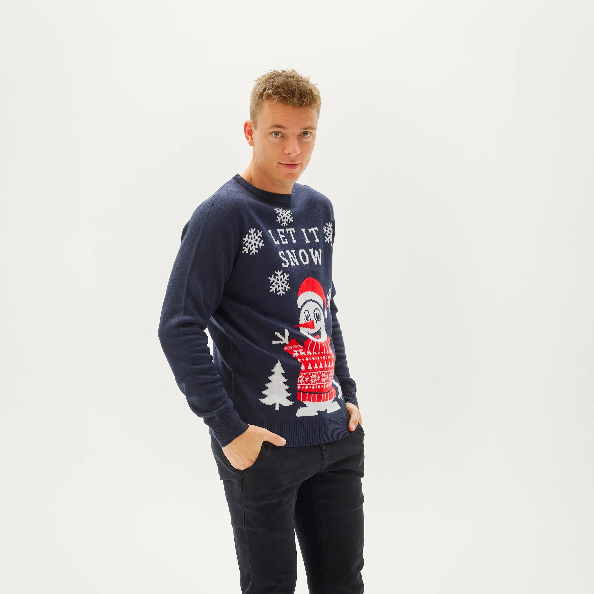 Let It Snow Sweater - Herre