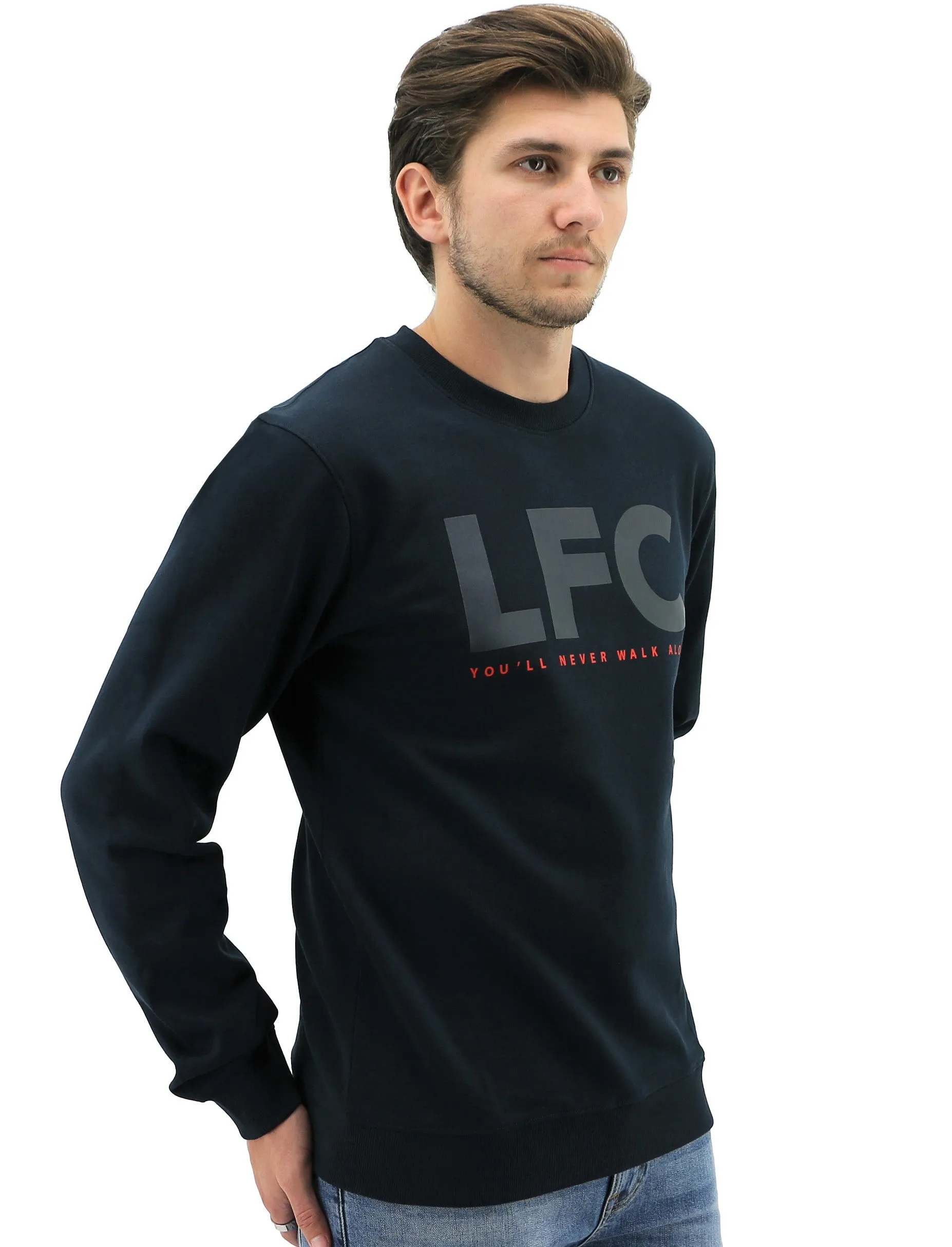 Liverpool FC Navy You'll Never Walk Alone Sweatshirt