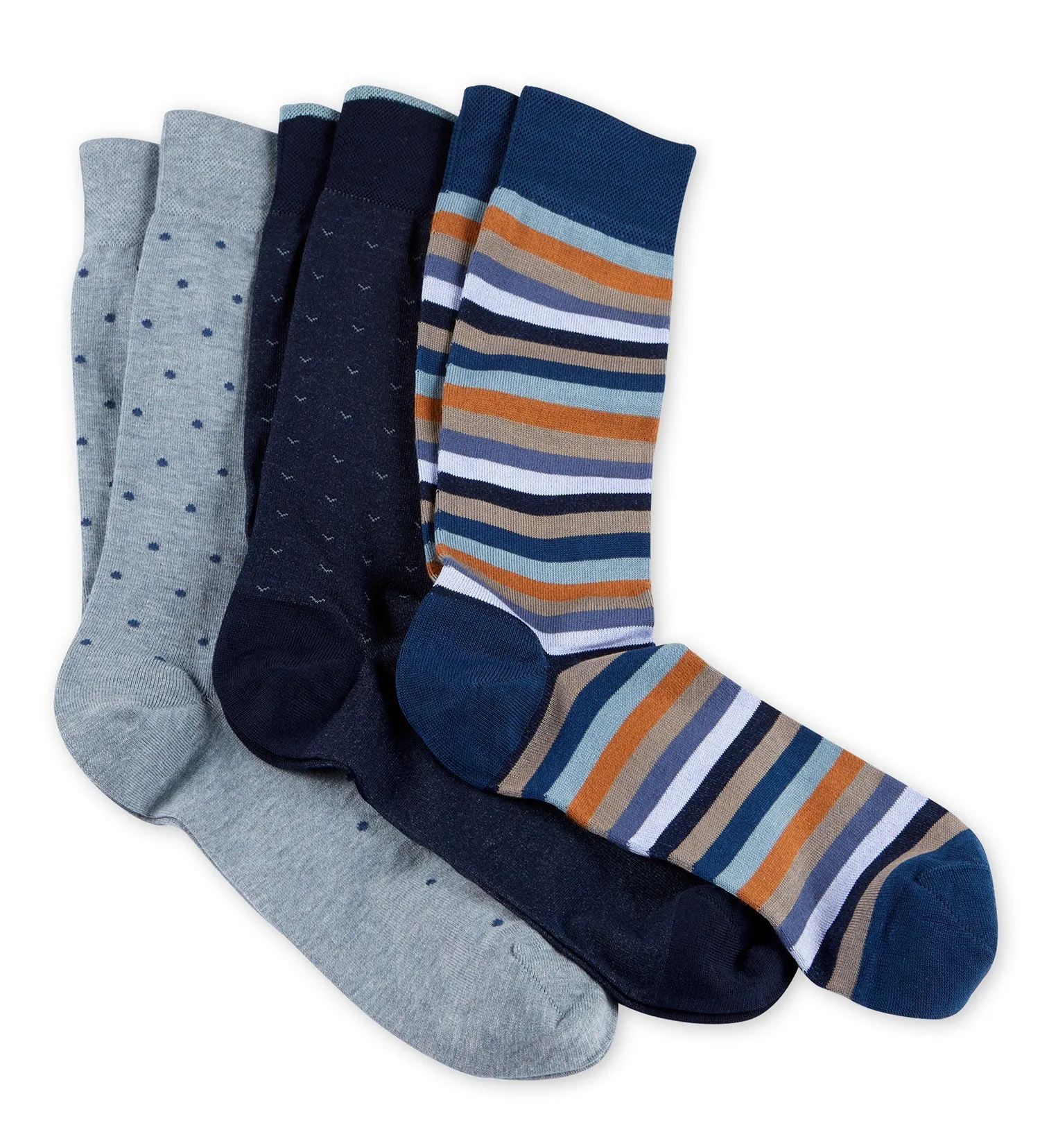 Marcoliani 3-Pack Pattern Socks