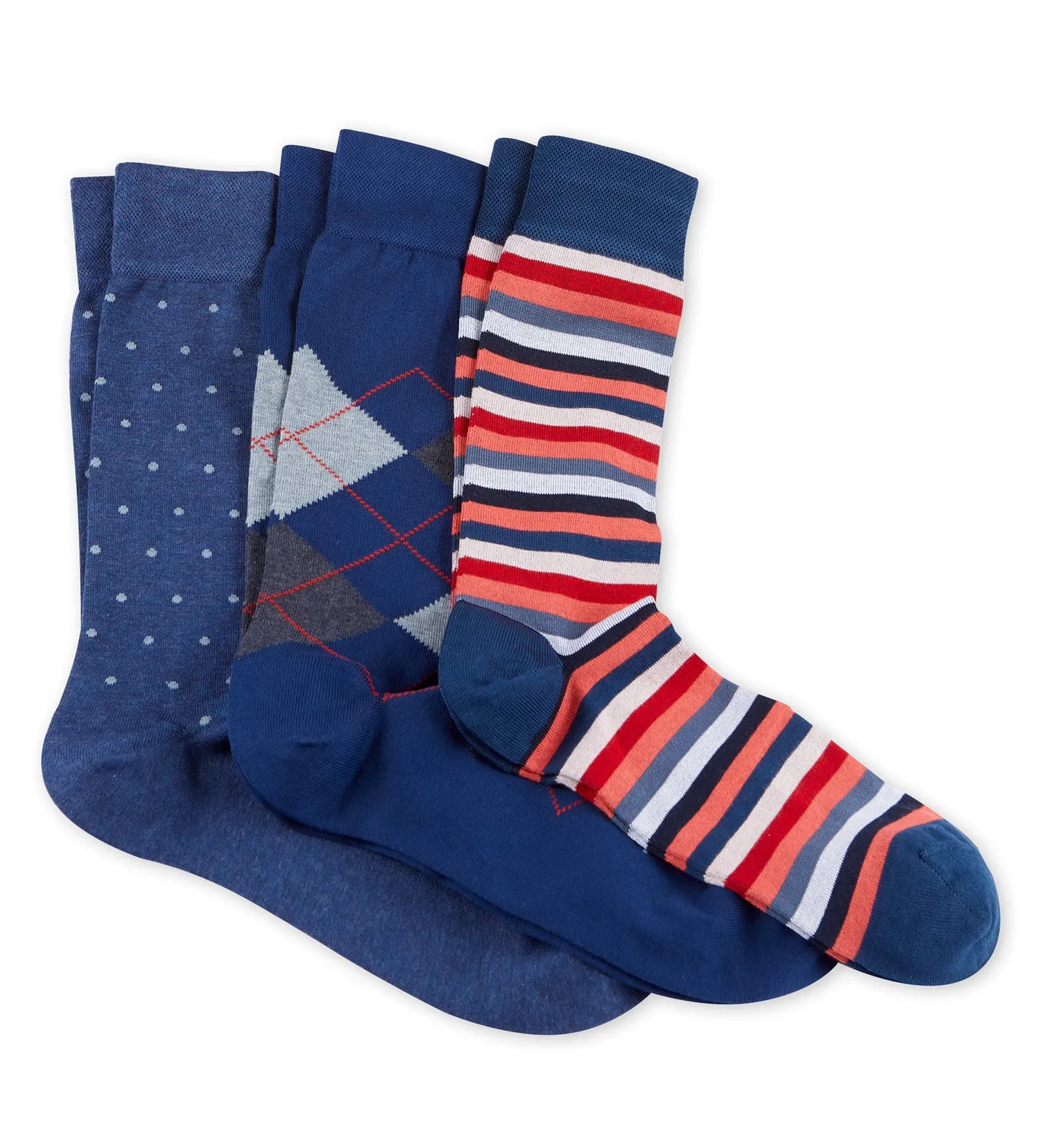 Marcoliani 3-Pack Pattern Socks