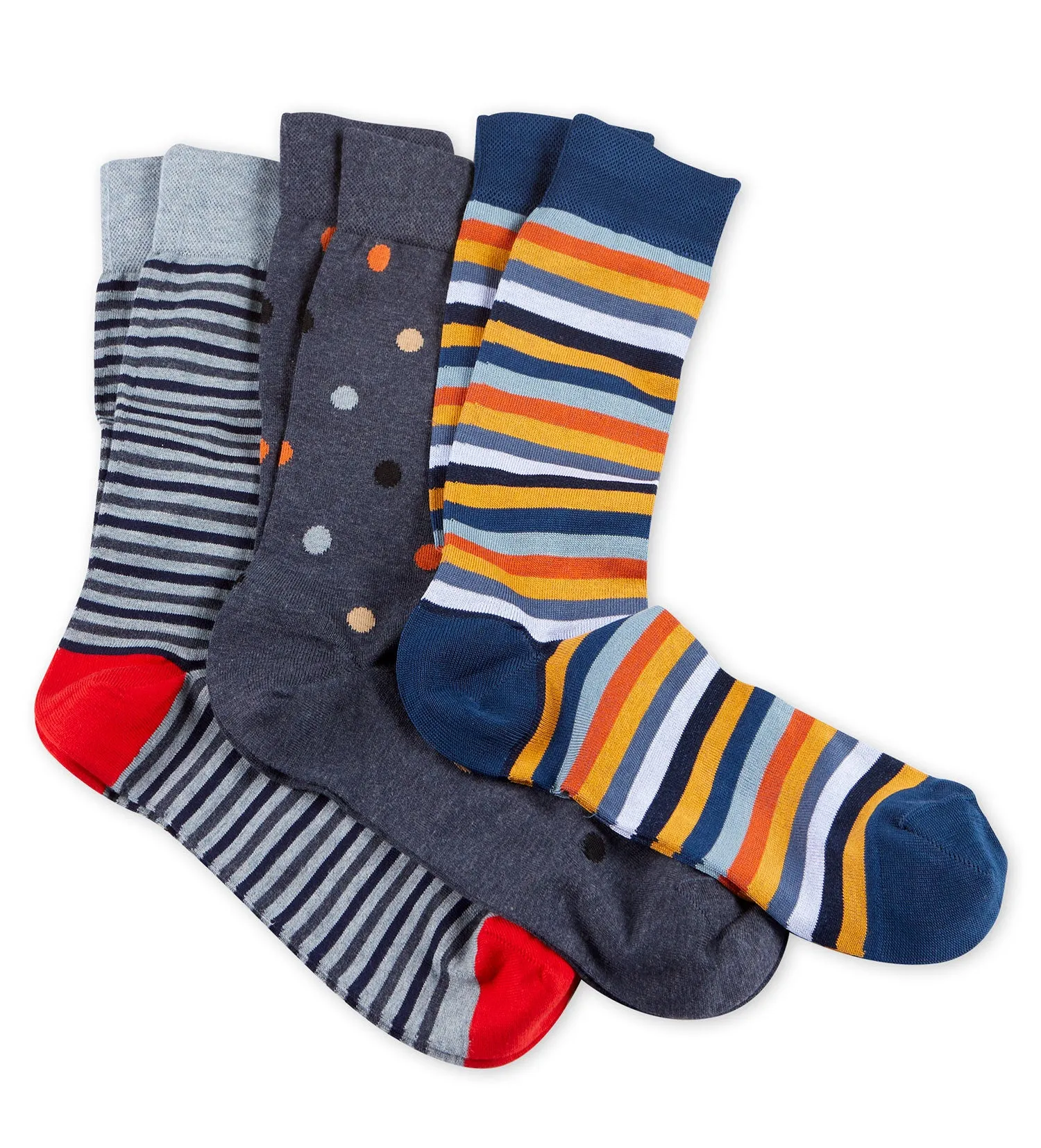 Marcoliani 3-Pack Pattern Socks