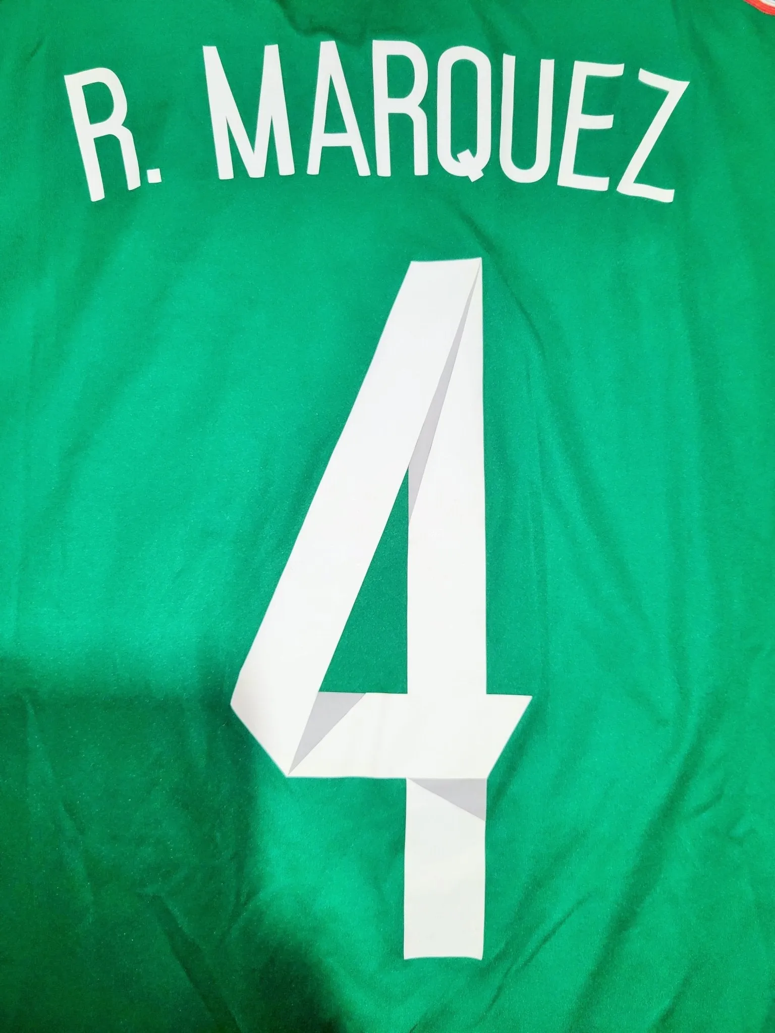 Marquez Mexico 2014 World Cup ADIZERO PLAYER ISSUE Soccer Jersey Shirt XL SKU# G86986