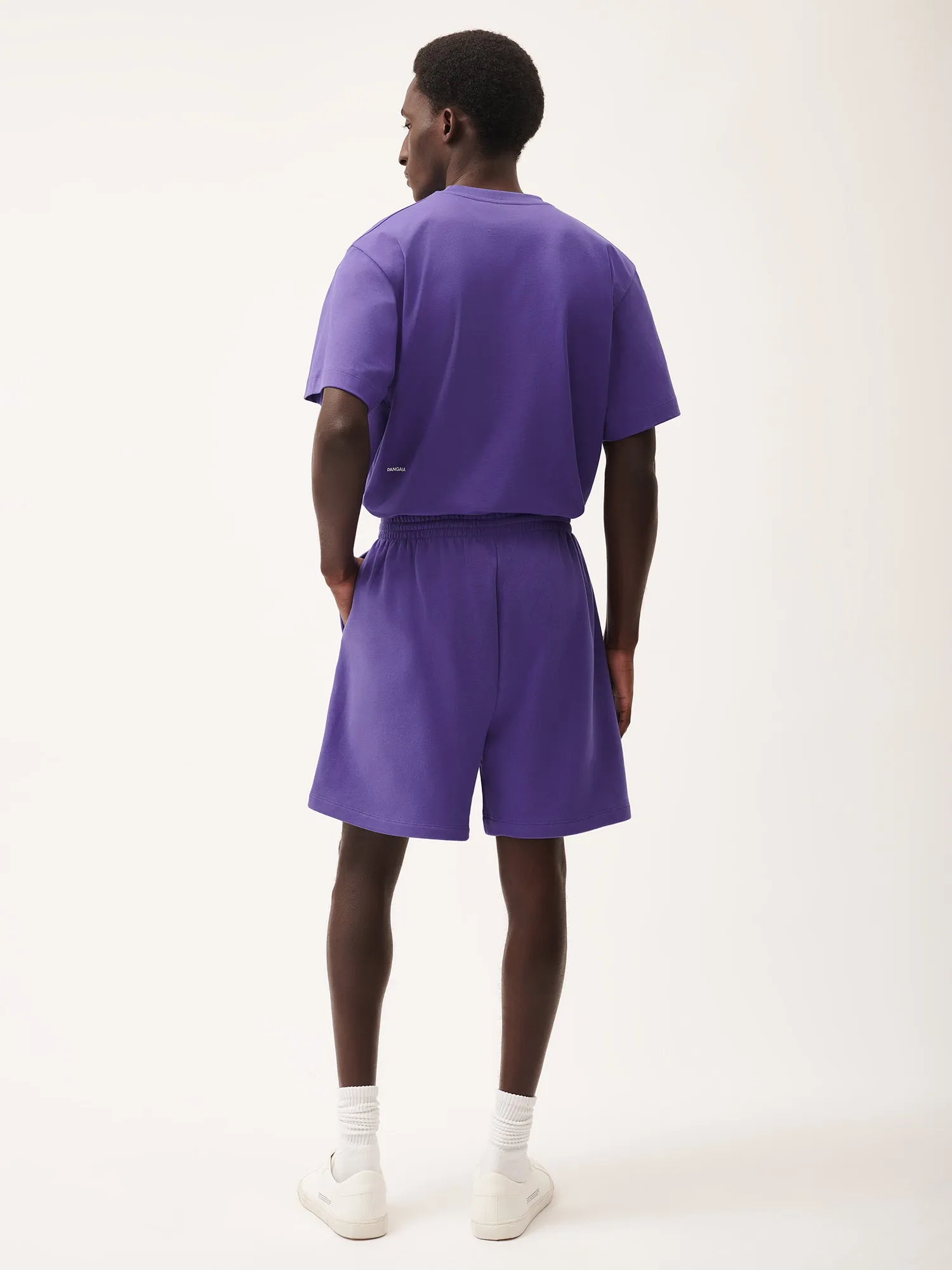 Mens 365 Midweight Mid Length Shorts—ultraviolet