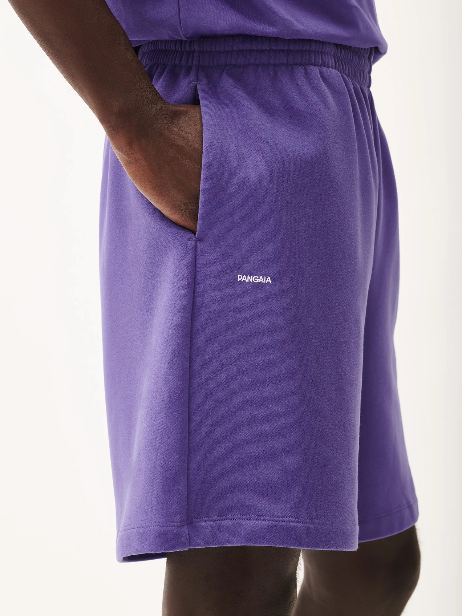 Mens 365 Midweight Mid Length Shorts—ultraviolet